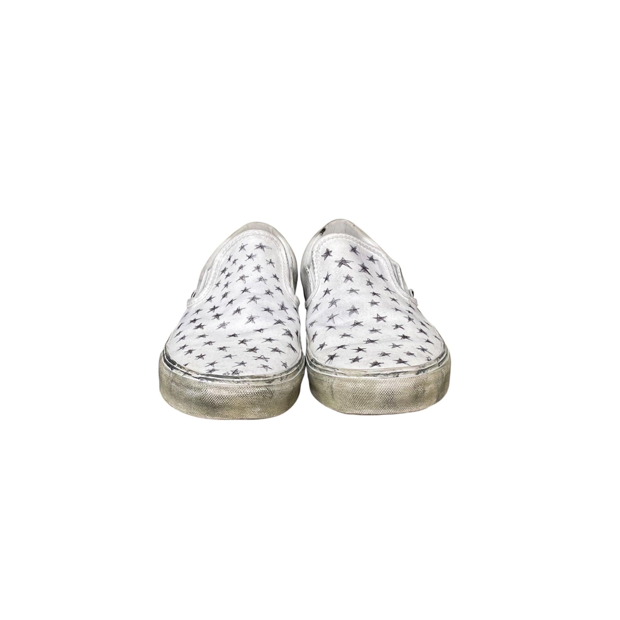 VANS VAULT/Low-Sneakers/US 9/All Over Print/WHT/BIANCA CHANDON view 3