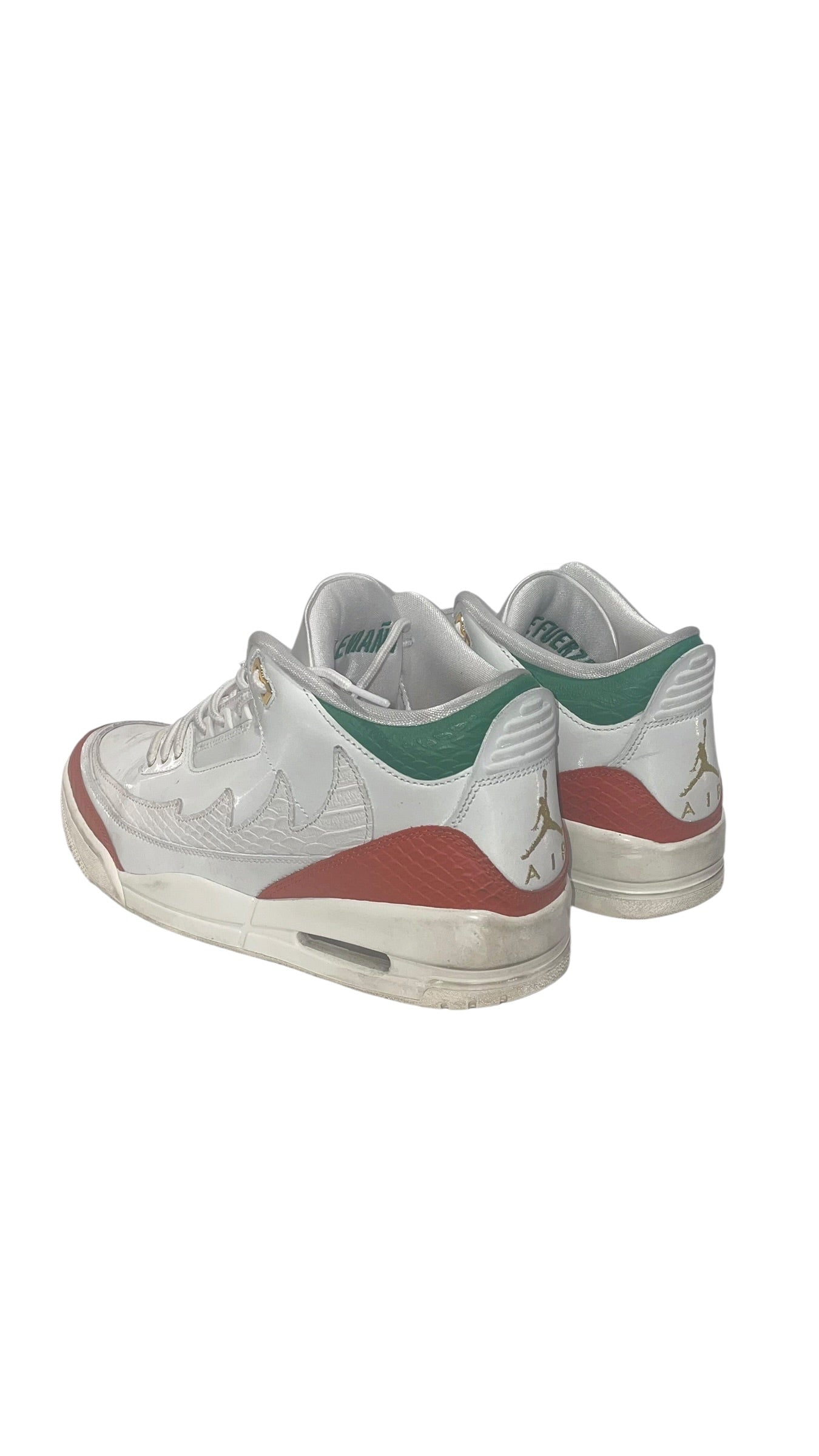 NIKE/Low-Sneakers/US 10/All Over Print/Leather/MLT/Jordan 3 Retro Mexico view 2