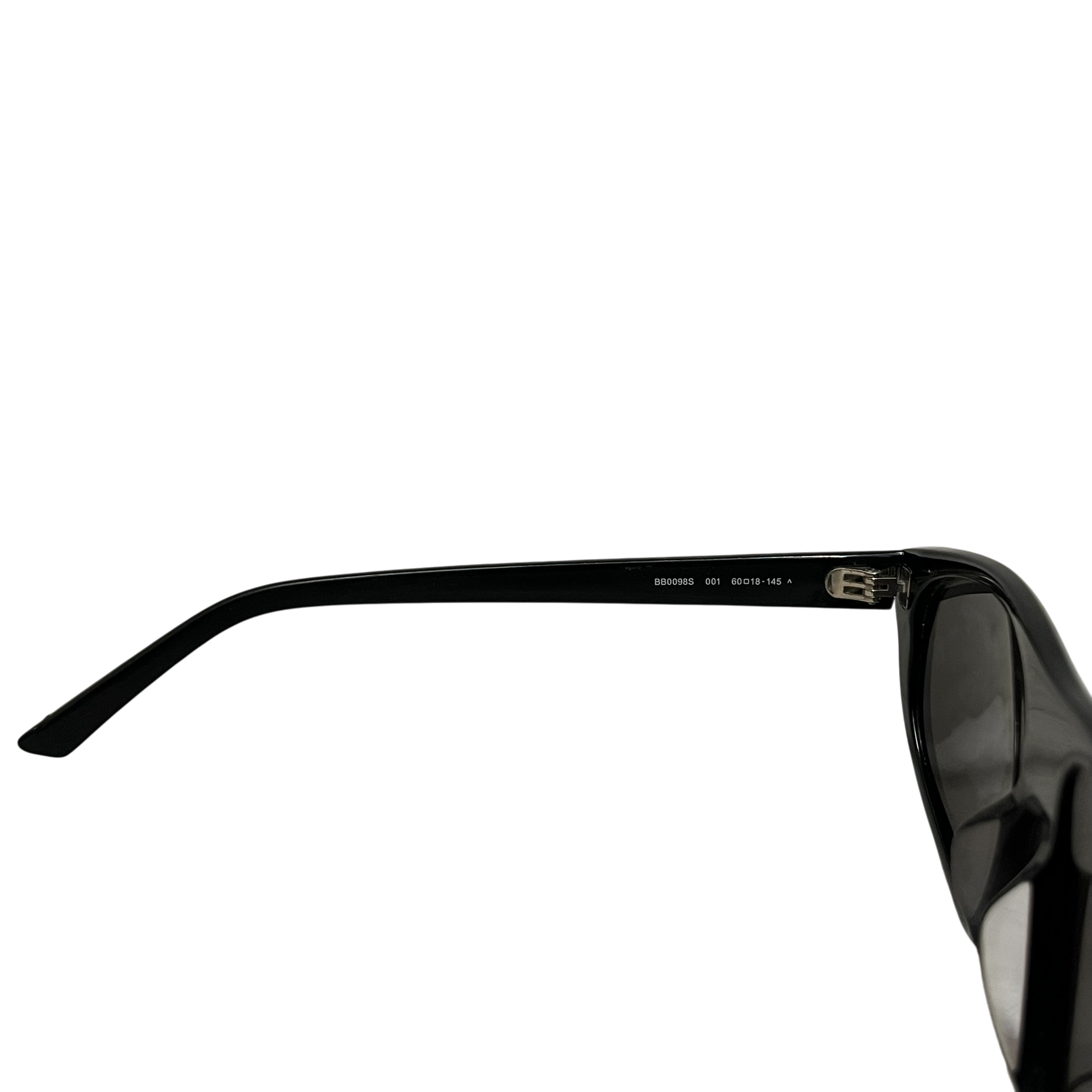 BALENCIAGA/Sunglasses/Celluloid/BLK/M's/ view 3