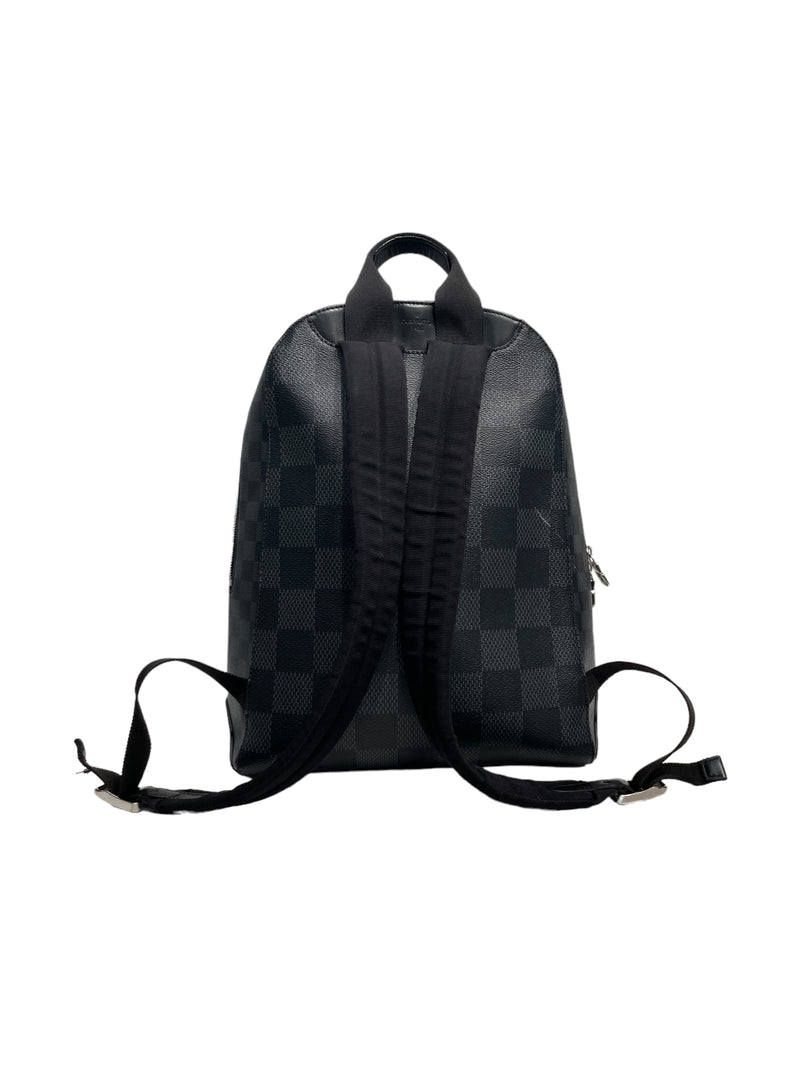 LOUIS VUITTON/Backpack/OS/Hombre Check/Leather/BLK/DAMIER CAMPUS BACKPACK