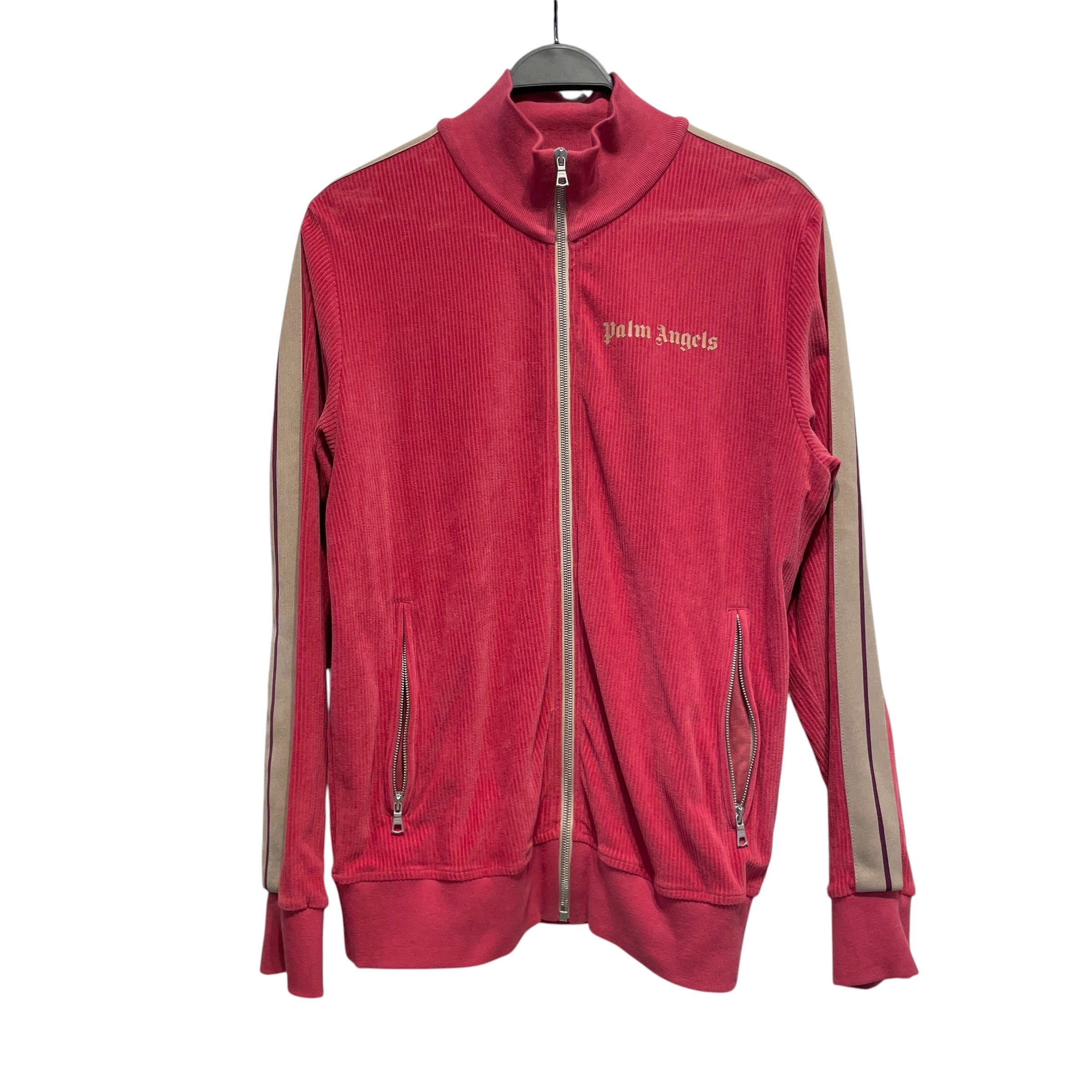 PALMANGELS/Zip Up Hoodie/L/Velour/PNK/ZIPUPTRACK/SLEEVESLINE view 1