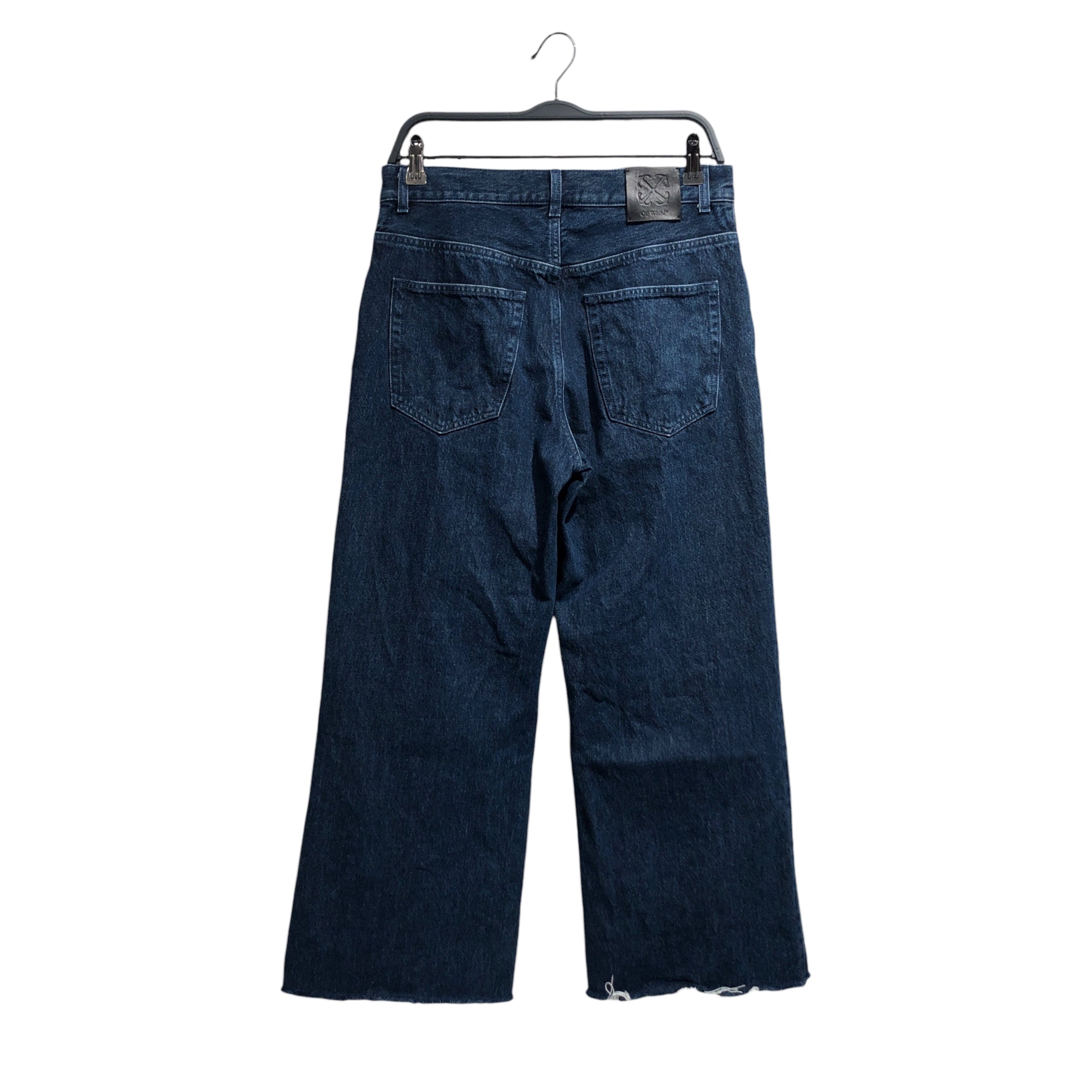 OFF-WHITE/Straight Pants/27/Denim/IDG/Button Fly/owya062f24den003 view 2