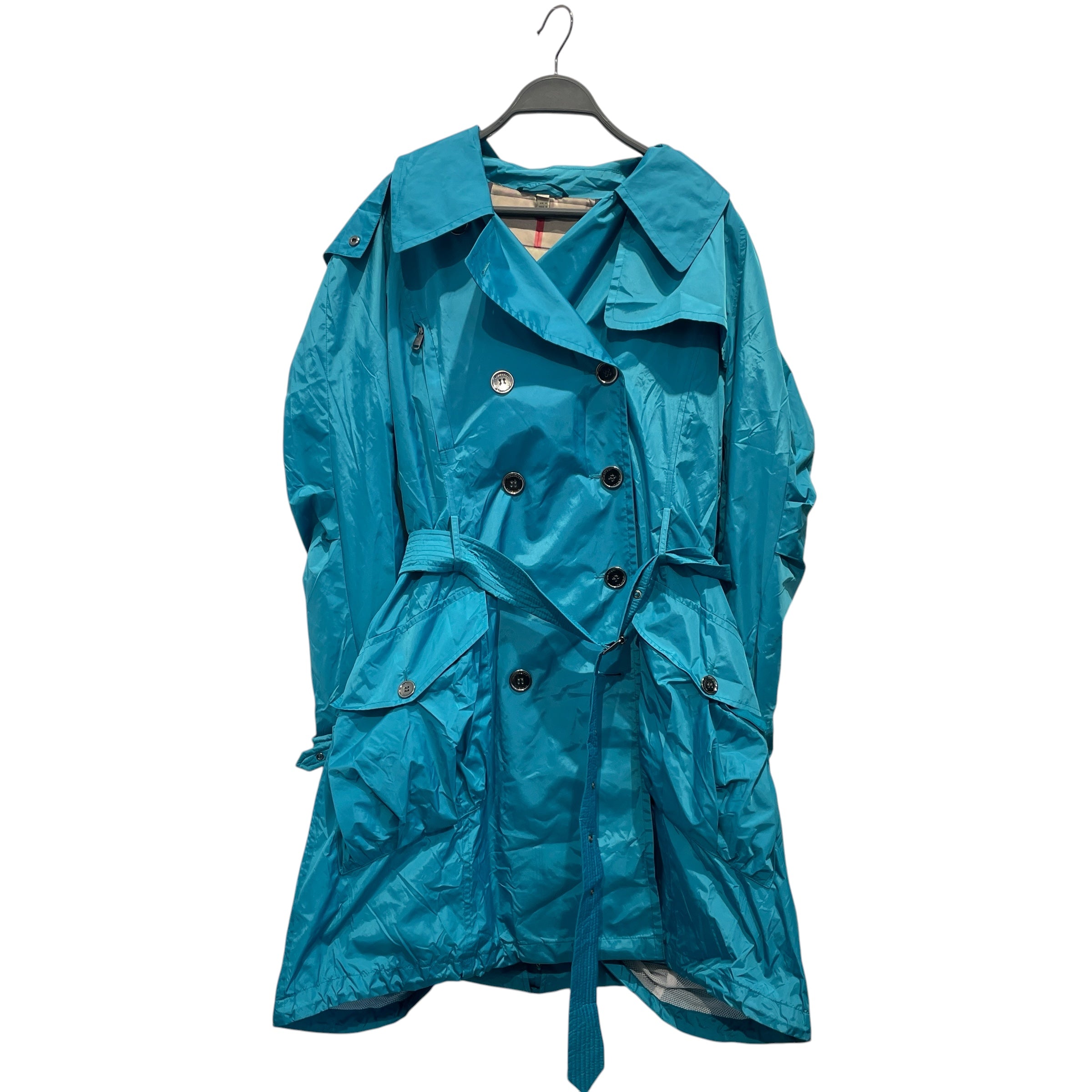 BURBERRY LONDON/Trench Coat/12/Nylon/BLU/Teal - MYVICFAS12JOH view 1