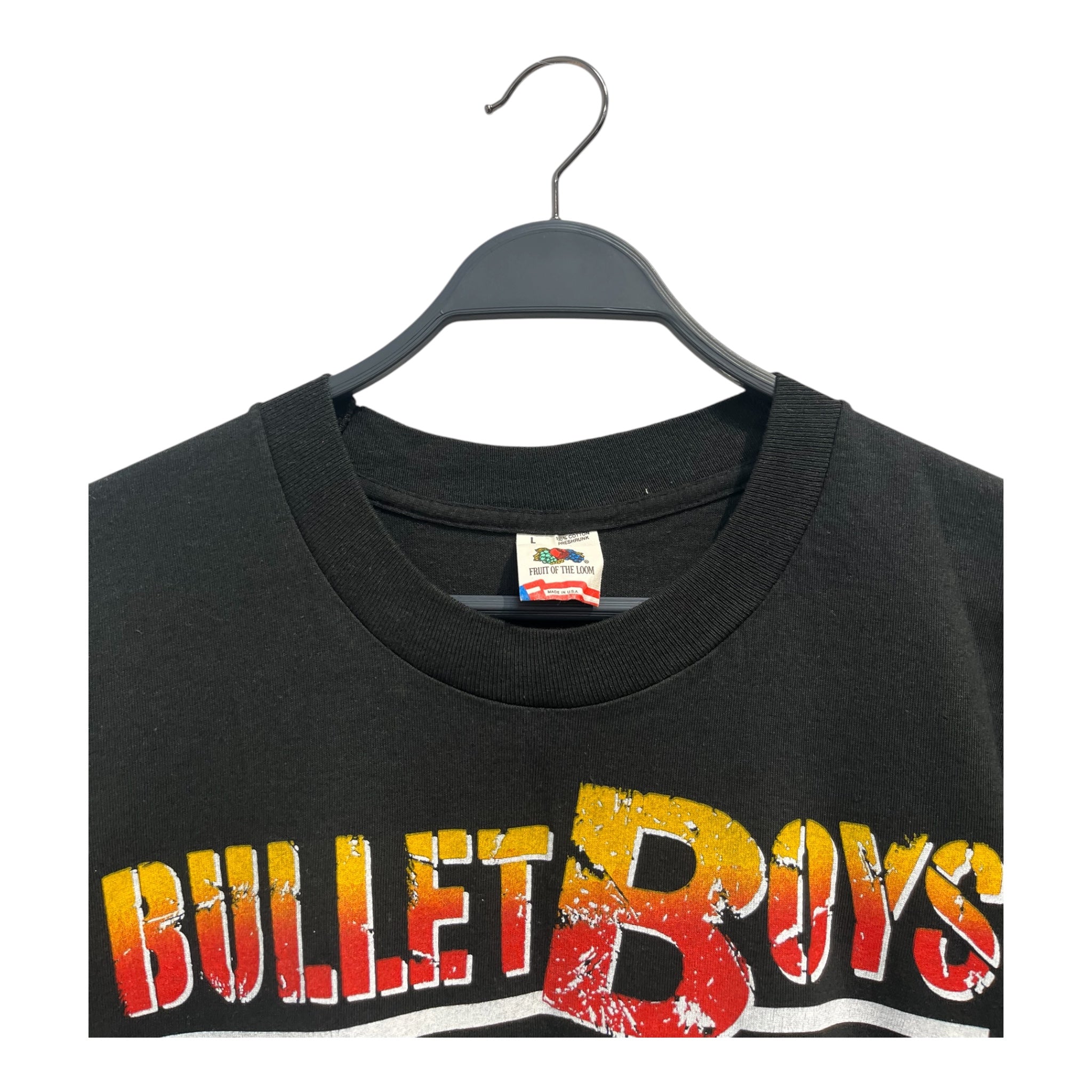 Vintage/FRUIT OF THE LOOM/T-Shirt/L/Cotton/BLK/BULLET BOYS SUMMER RULES 1989 view 3