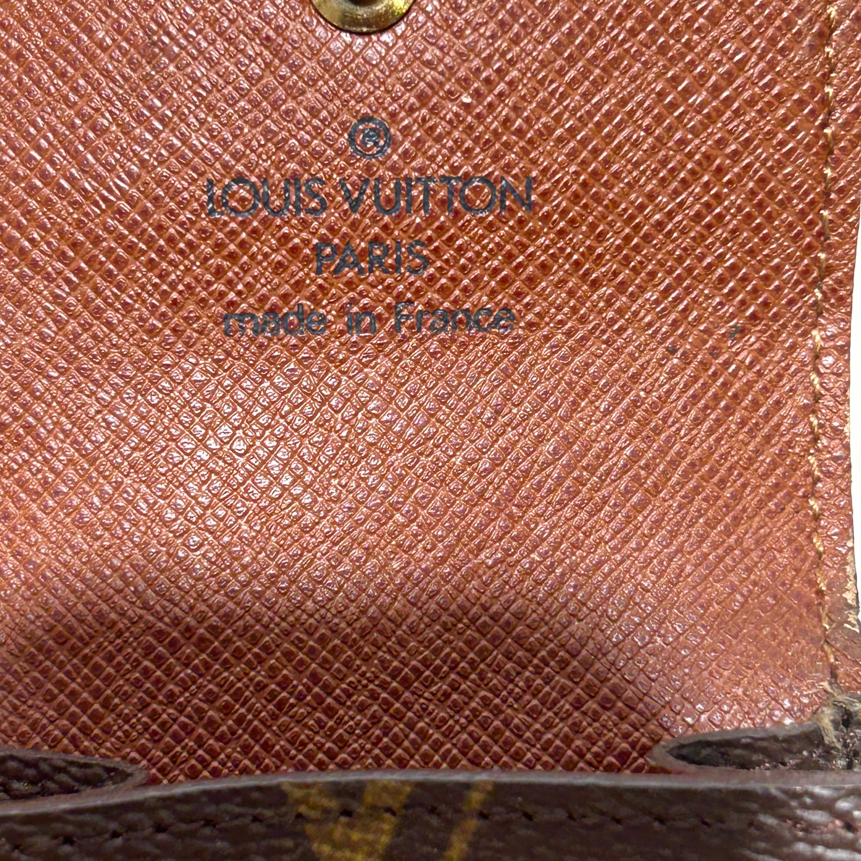 LOUIS VUITTON/Pouch/Monogram/Leather/BRW/Porte Cles view 5