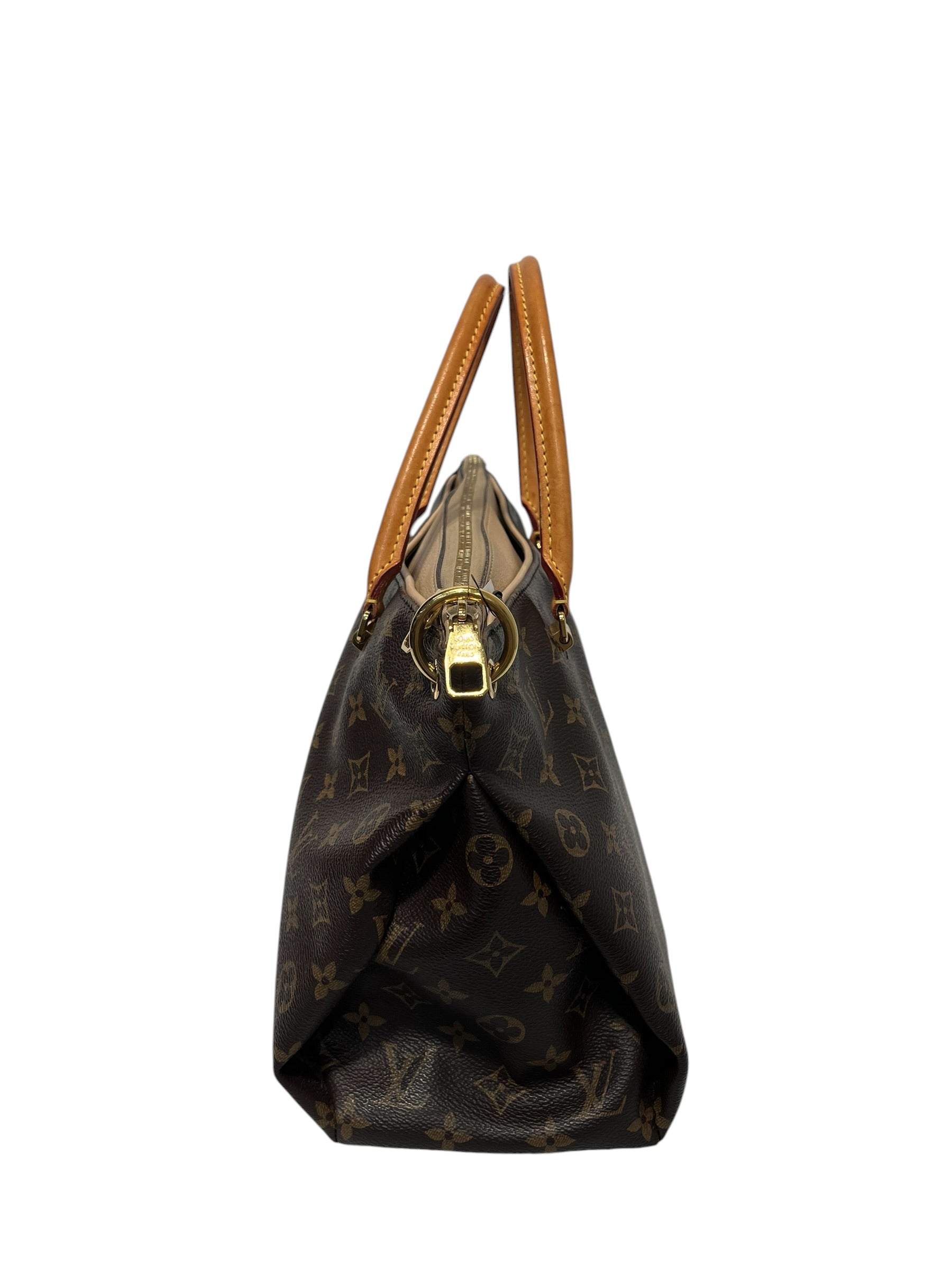 LOUIS VUITTON/Hand Bag/Monogram/Leather/BRW/Pallas view 5