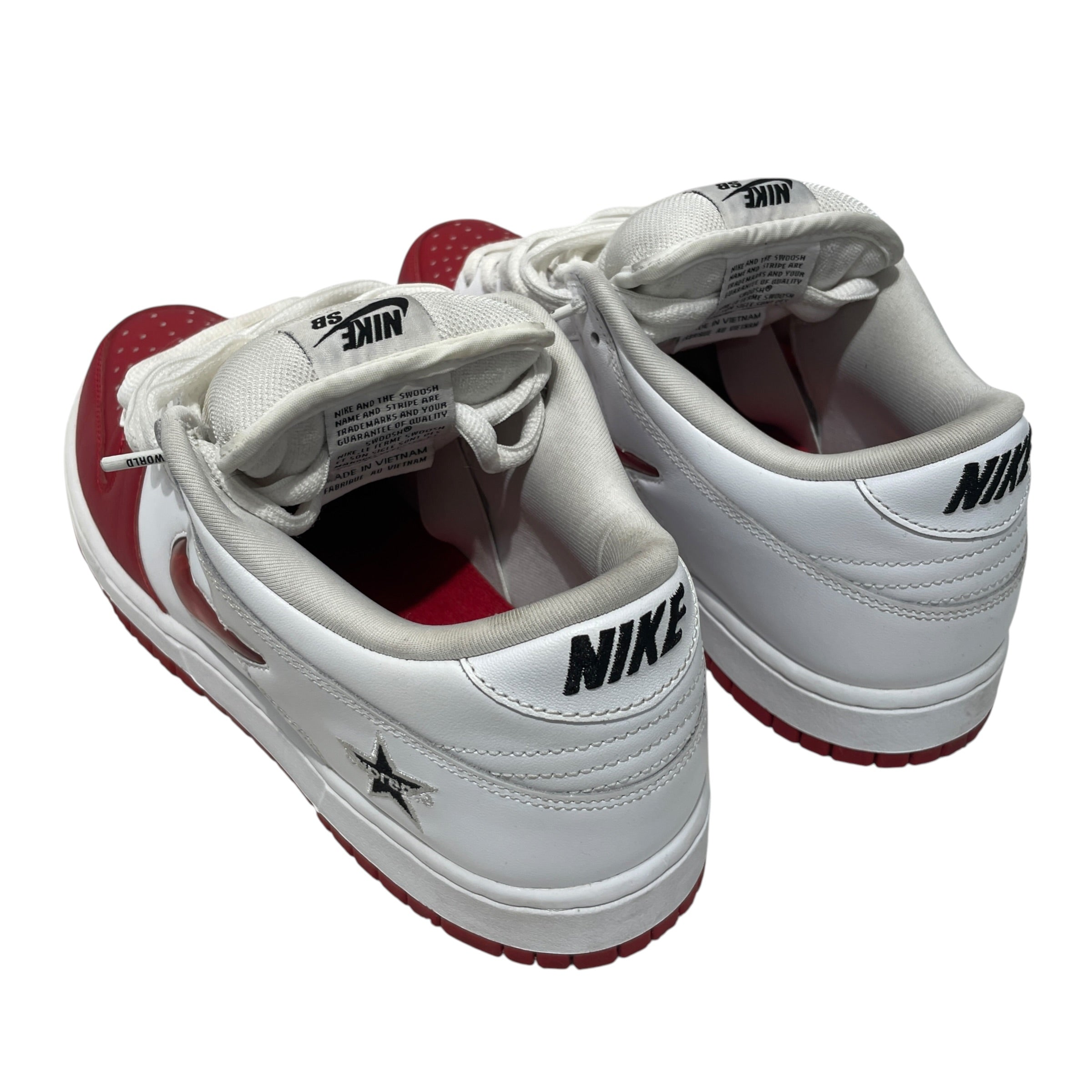NIKE/SB DUNK LOW OG QS/Low-Sneakers/US 10.5/Acrylic/WHT/CK3480-600 view 2