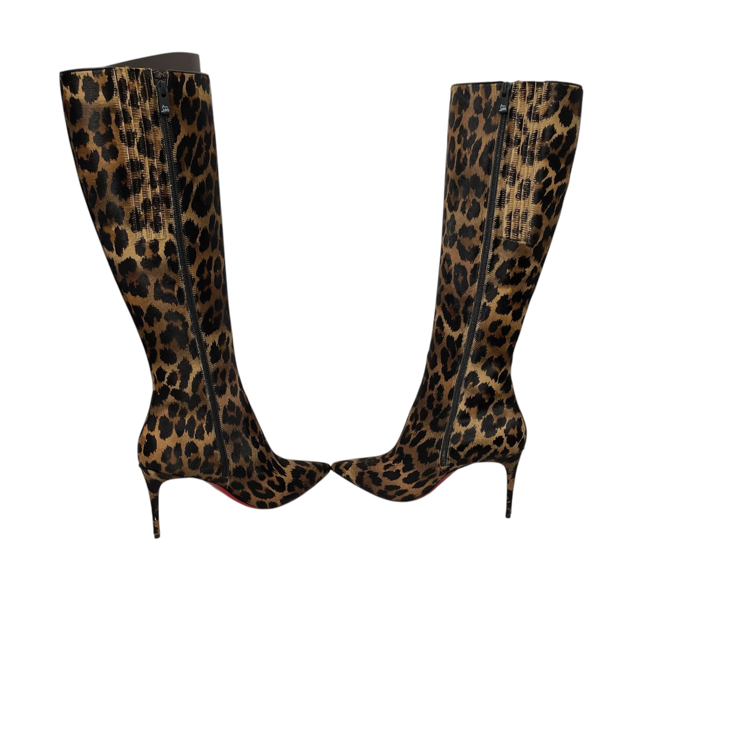 Christian Louboutin/Long Boots/EU 39.5/Animal Pattern/BRW/Kate Botta Ponyhair view 5