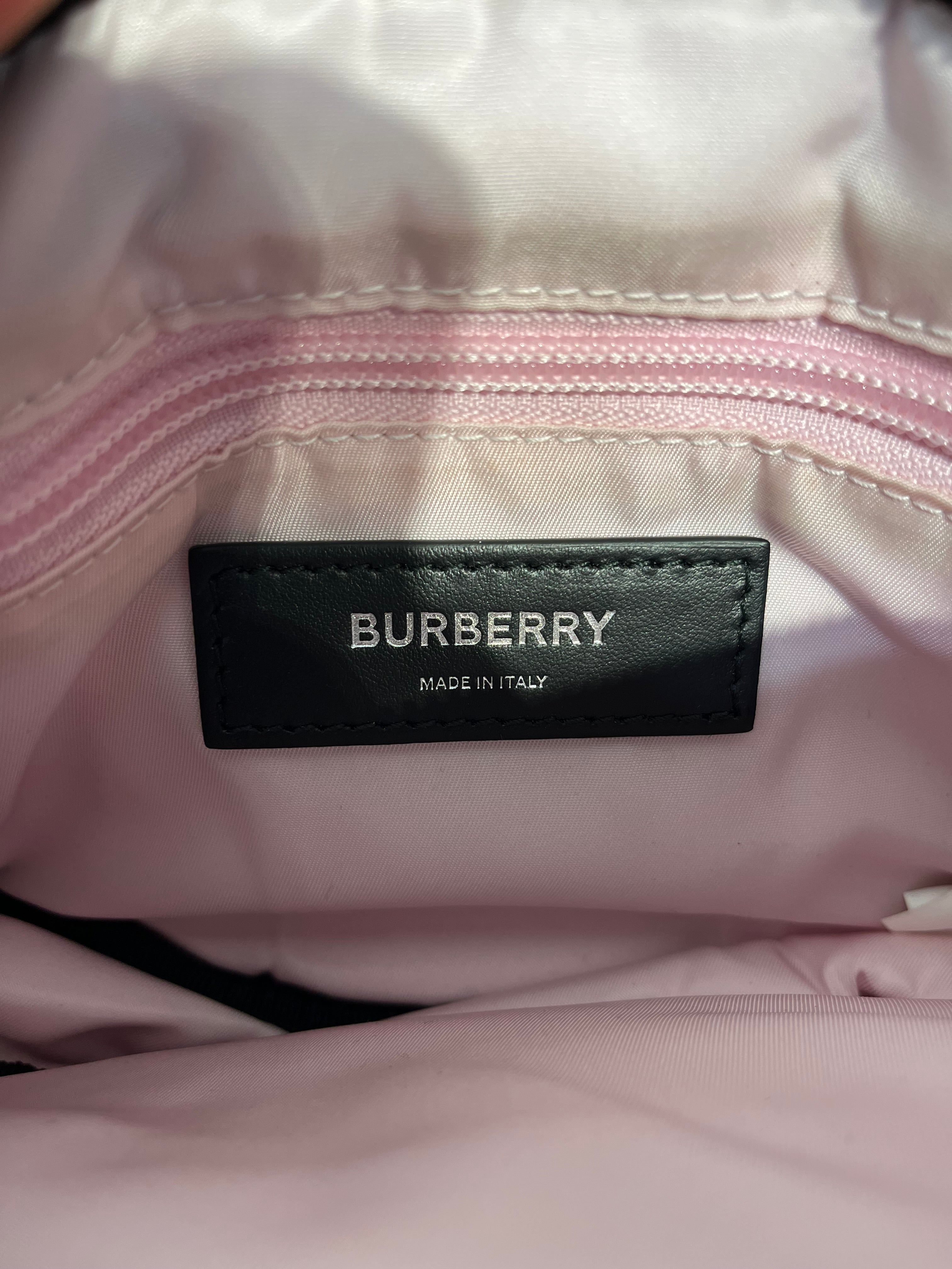 BURBERRY LONDON/Bag/Nylon/PNK/PINK WAIST BAG STAR CHARM view 4