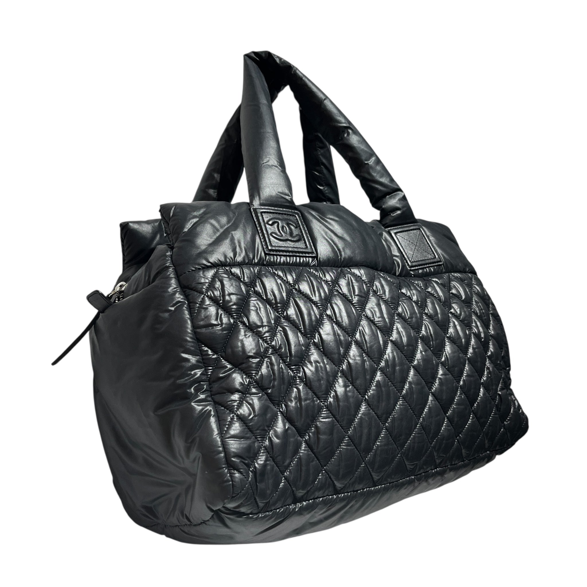 CHANEL/Tote Bag/Nylon/BLK/NYLON BAG view 2