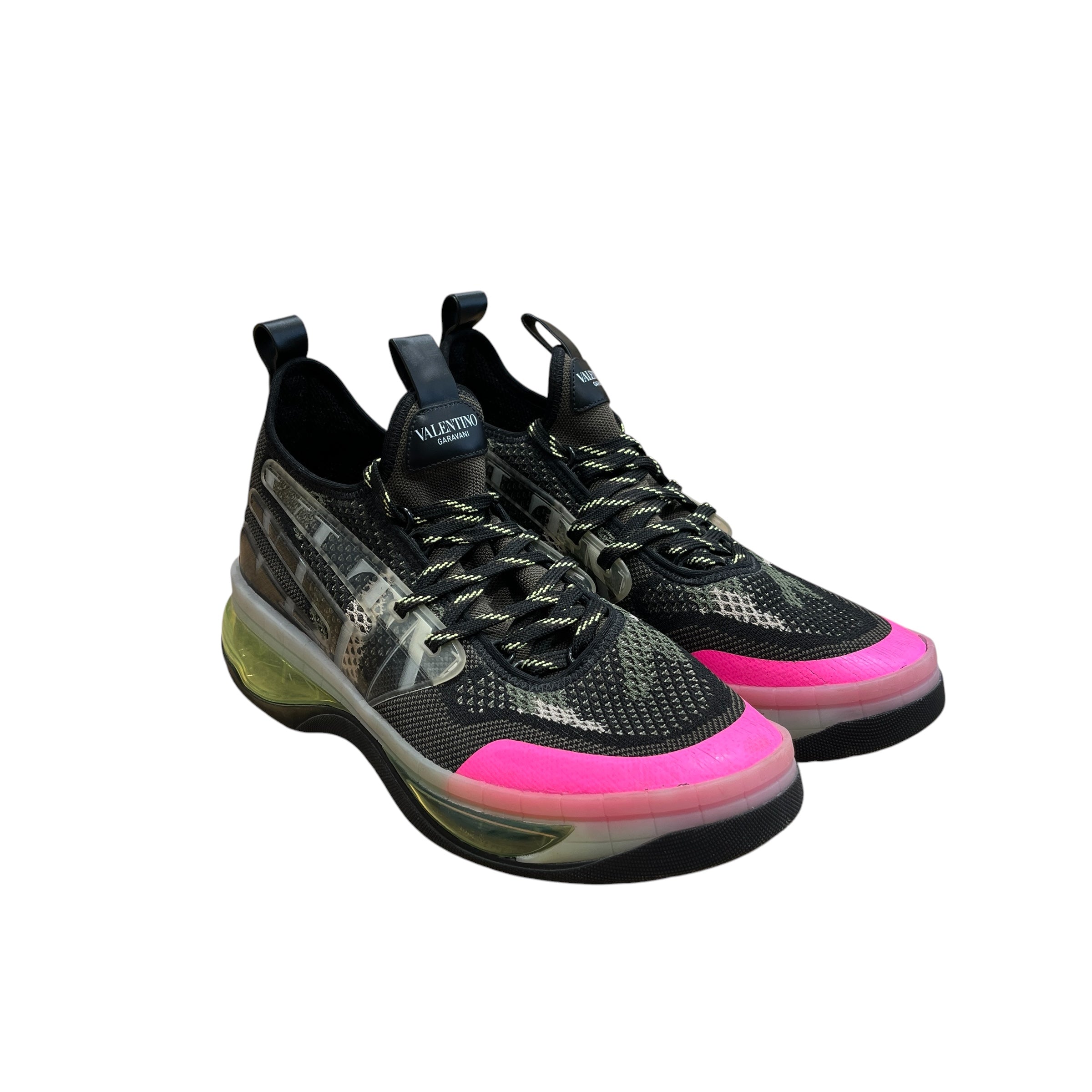 VALENTINO GARAVANI/Low-Sneakers/EU 44/All Over Print/Cotton/GRN/CLOUD view 1