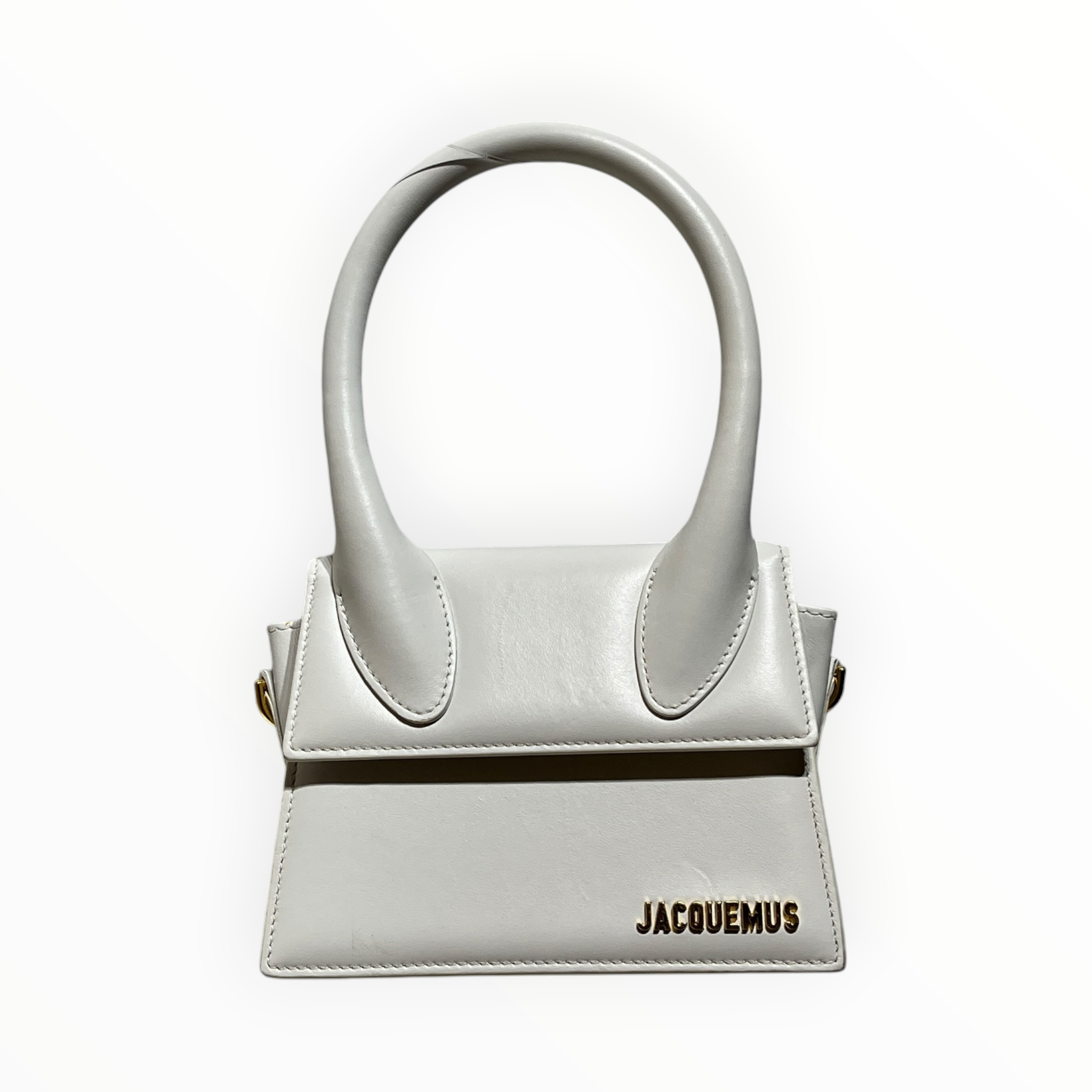 JACQUEMUS/Hand Bag/Leather/WHT/EL CHIQUITO view 1