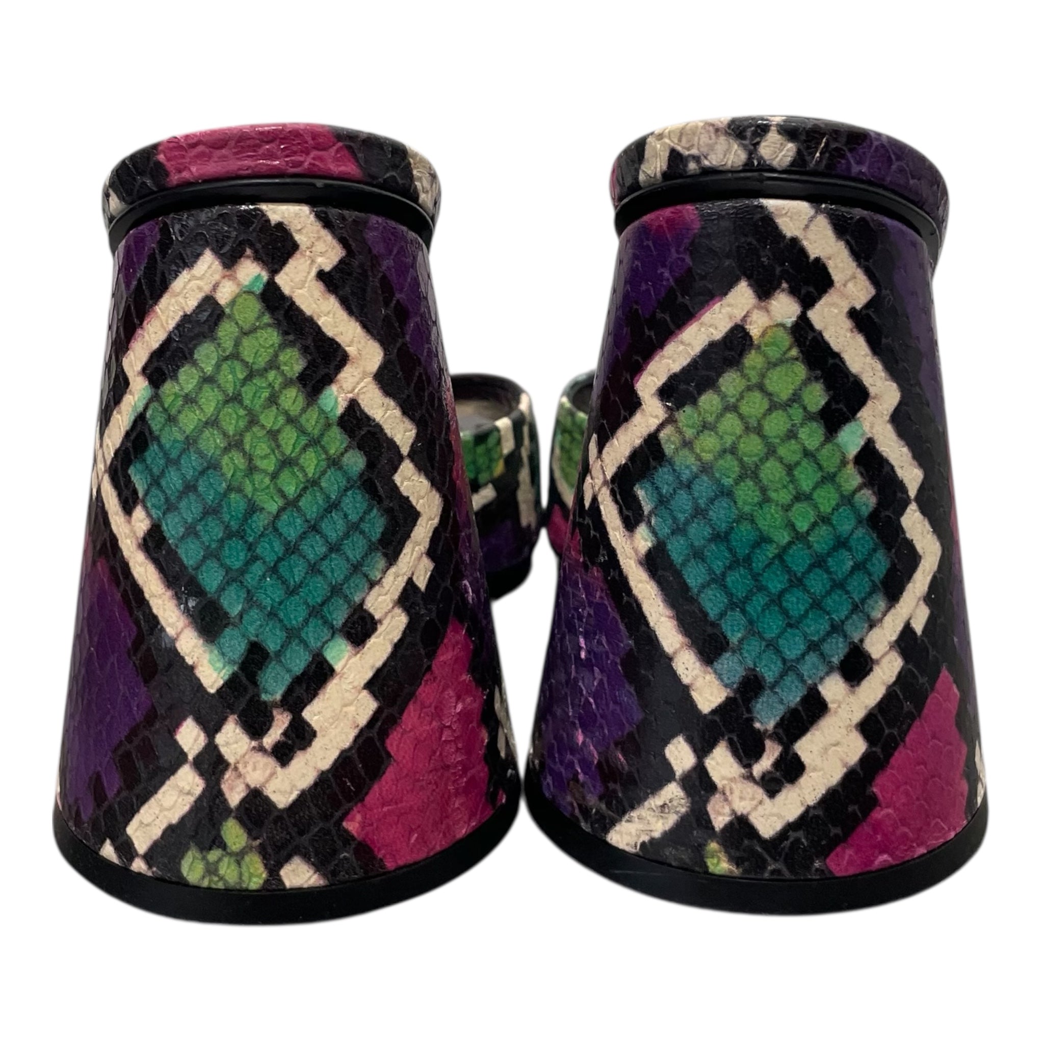 THE ATTICO/Heels/EU 37/All Over Print/MLT/LUZ MULES view 4