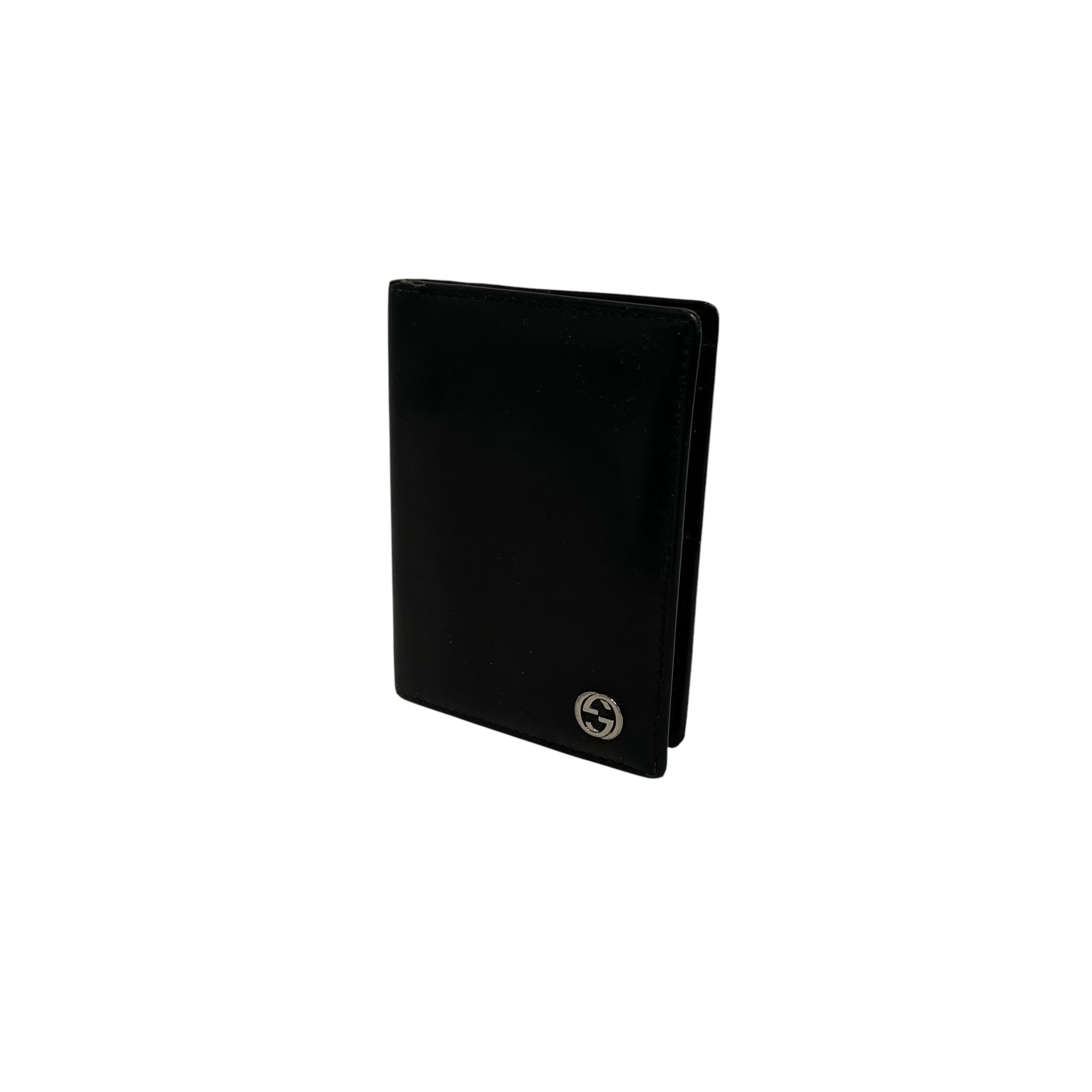 GUCCI/Wallet/Leather/BLK/M's/124579 view 1