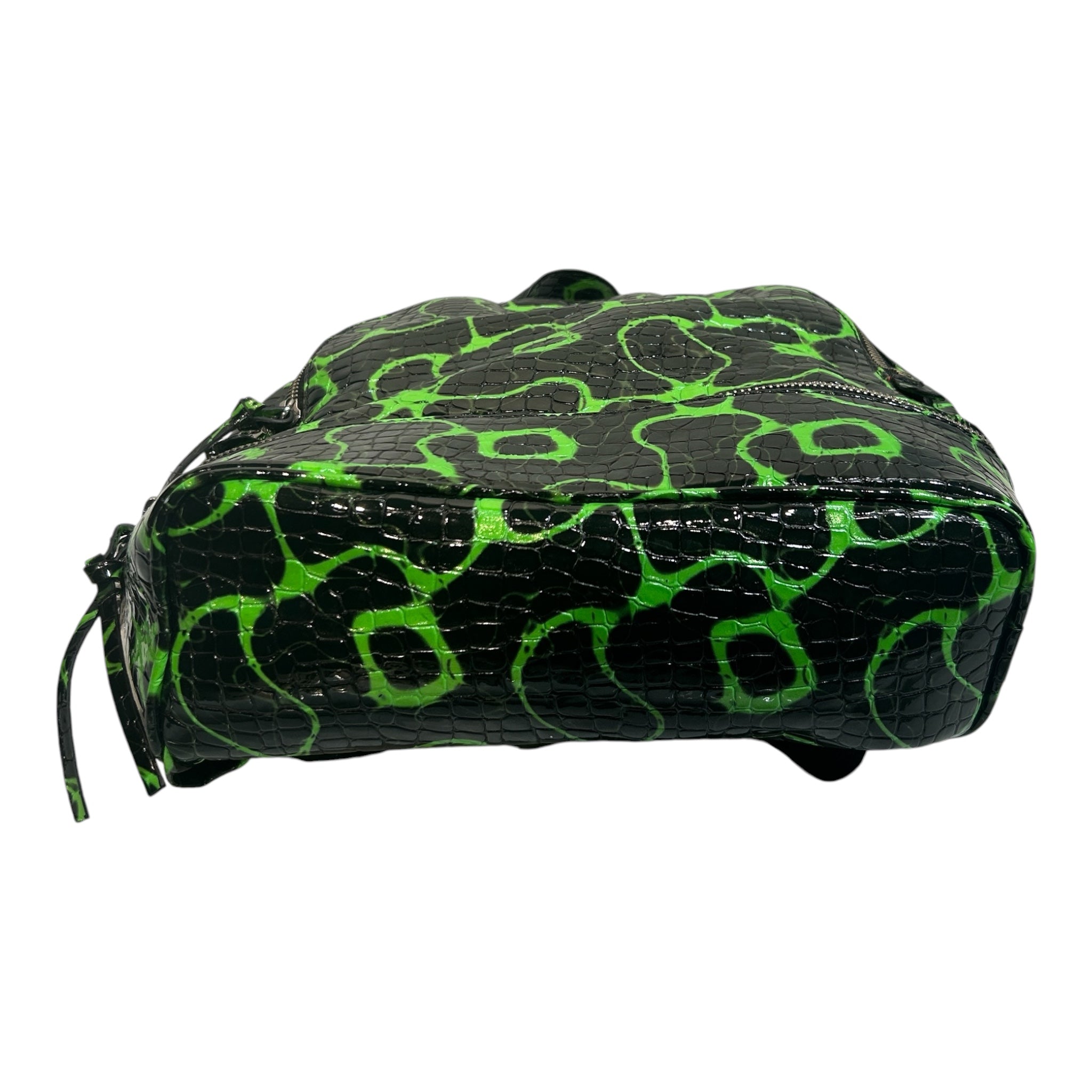 b.b.simon/Backpack/Monogram/GRN/Electric Slime Green view 3