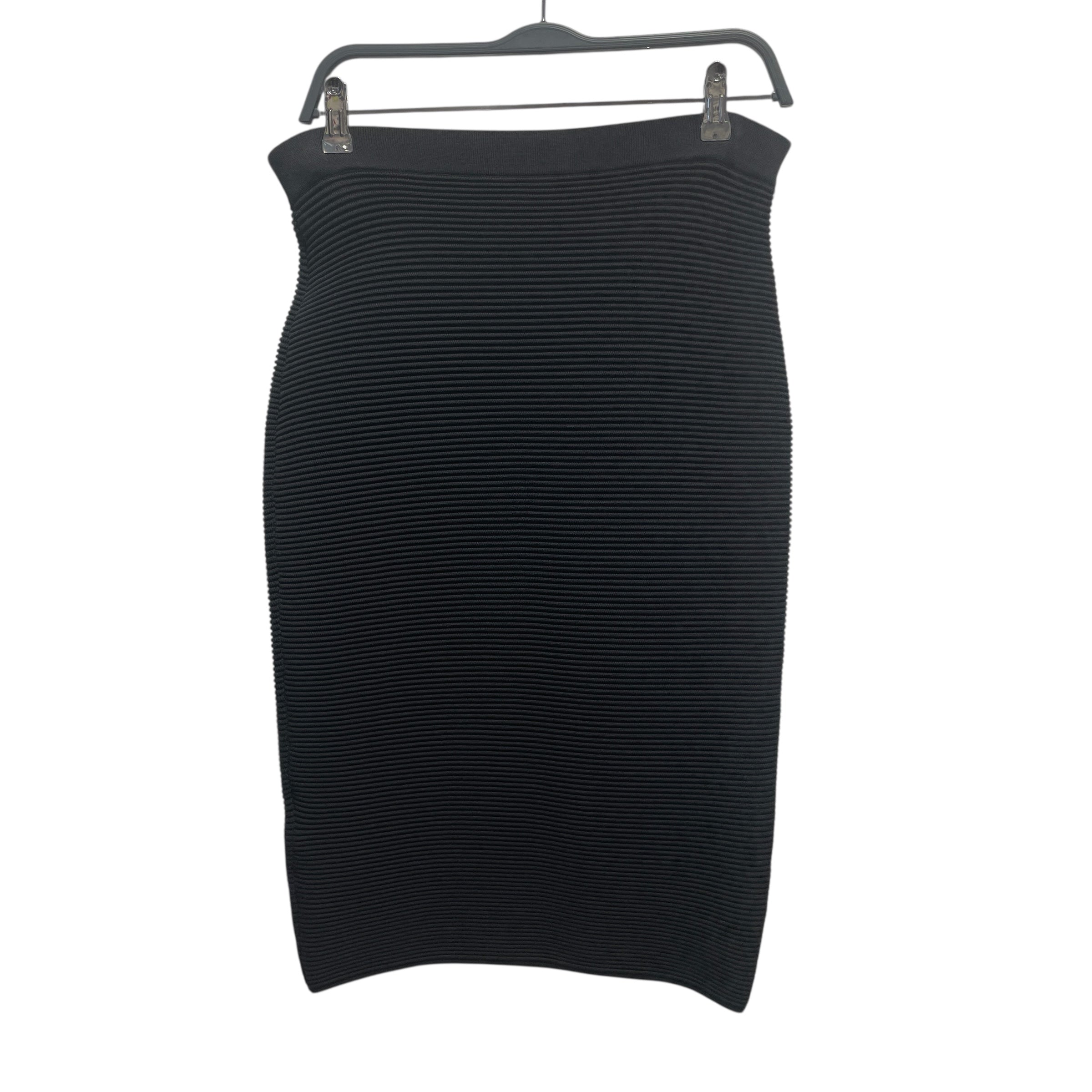 JONATHAN SIMKHAI/Long Skirt/L/Cotton/BLK/PLEATED TUBE SKIRT view 2