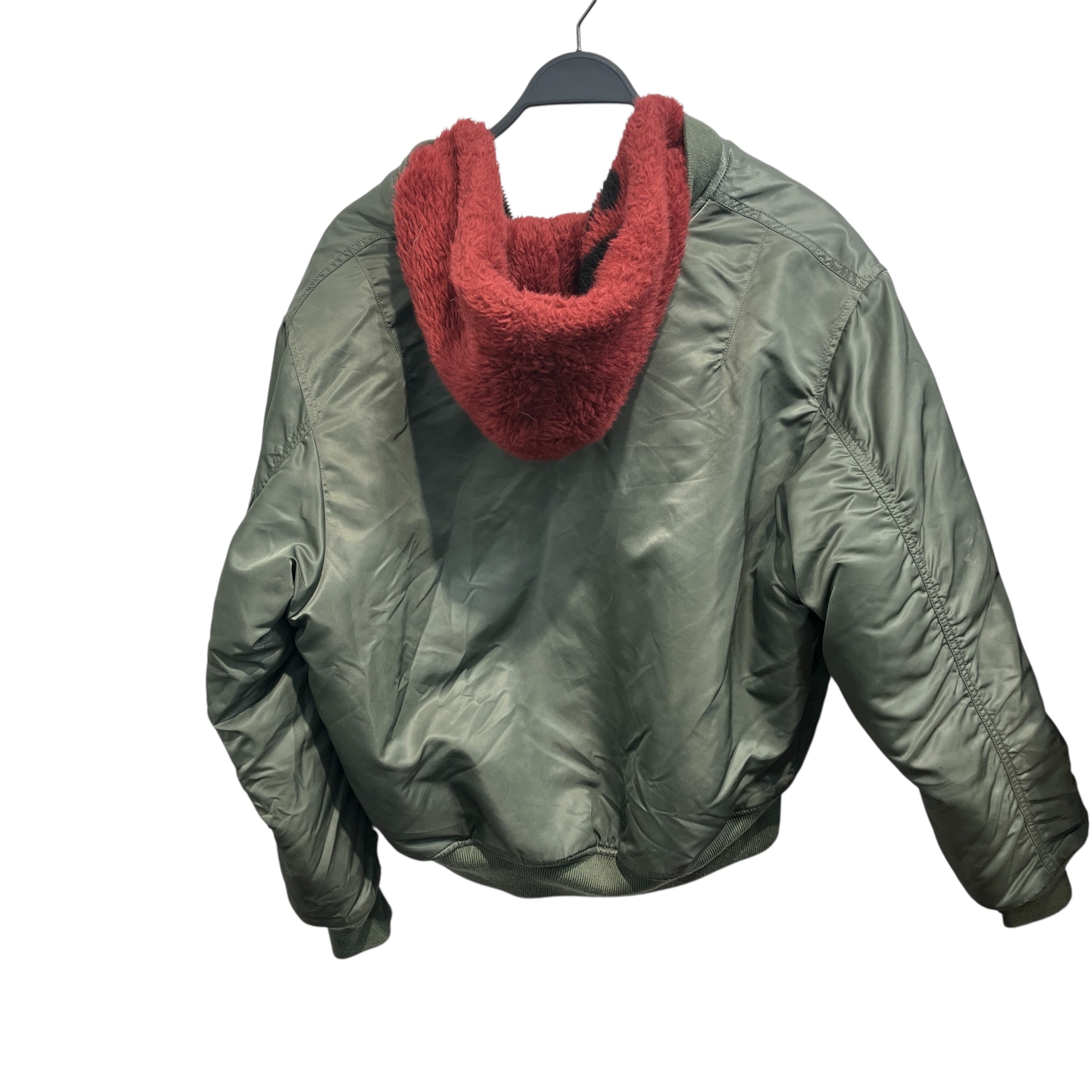 Supreme/Jacket/M/Nylon/GRN/reversible faux fur view 2