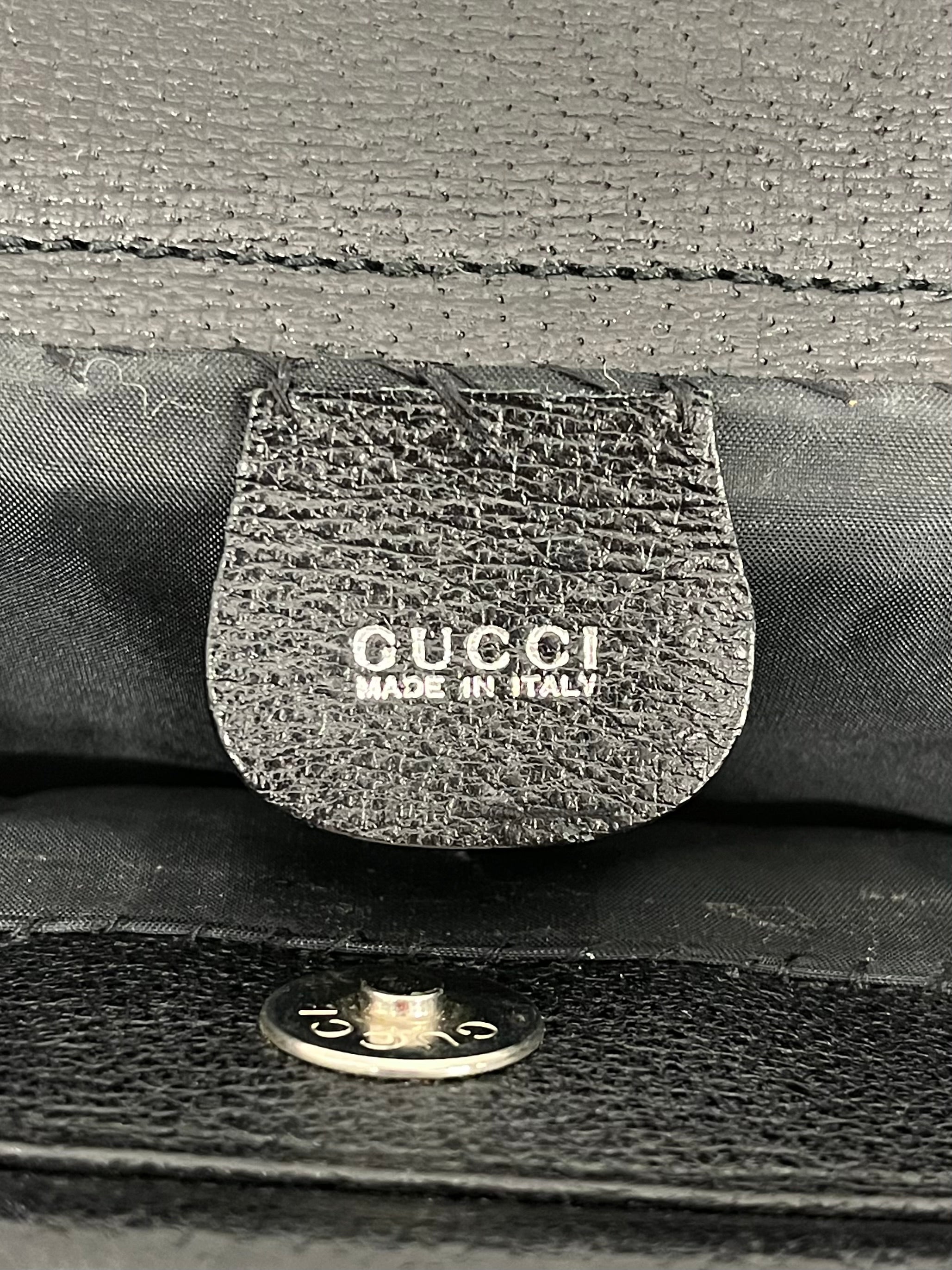 GUCCI/Hand Bag/Black/Leather/000・2058・0307・5 view 5