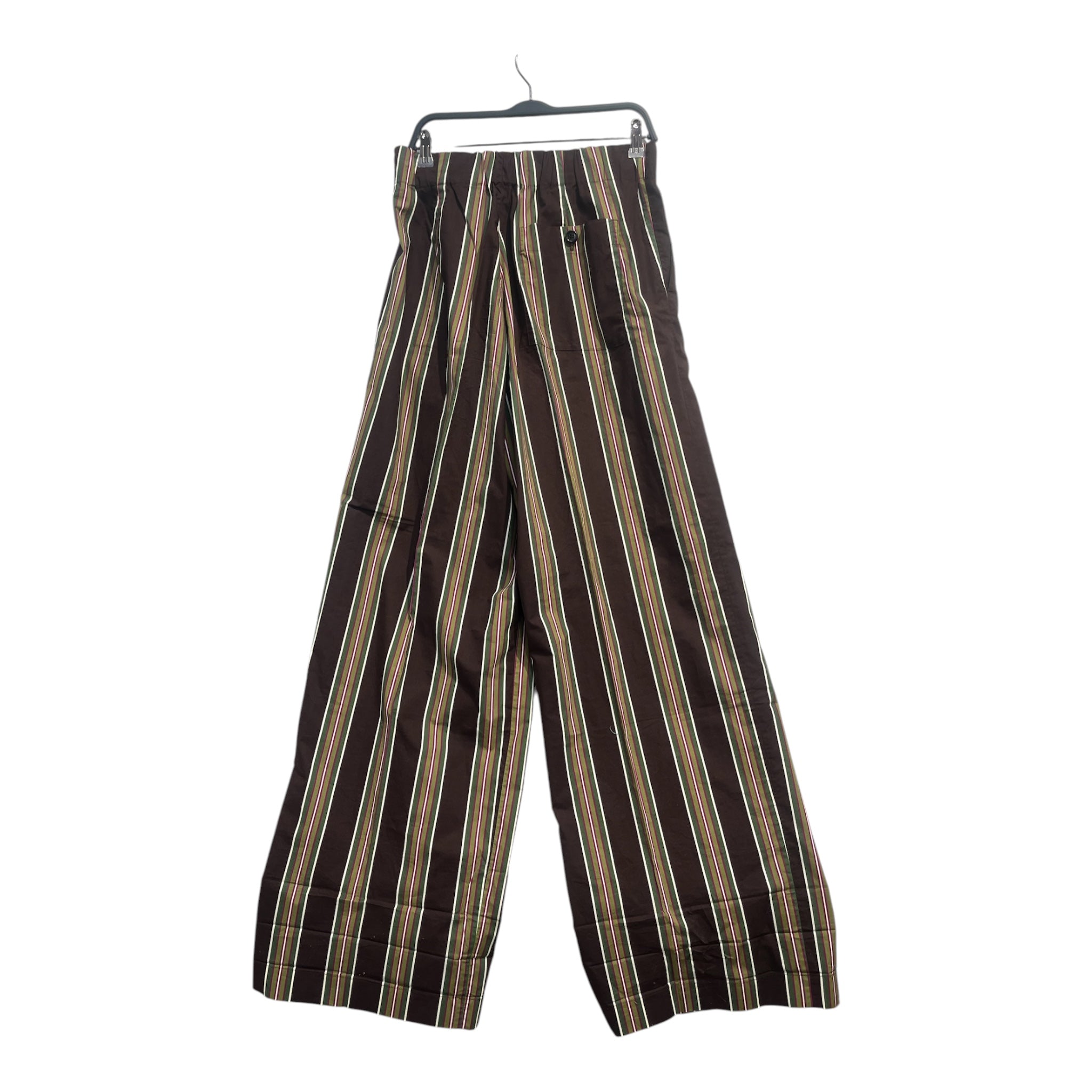 DRIES VAN NOTEN/Pants/L/Cotton/BRD/Stripe/WIDE LEG-LOUNGE view 2
