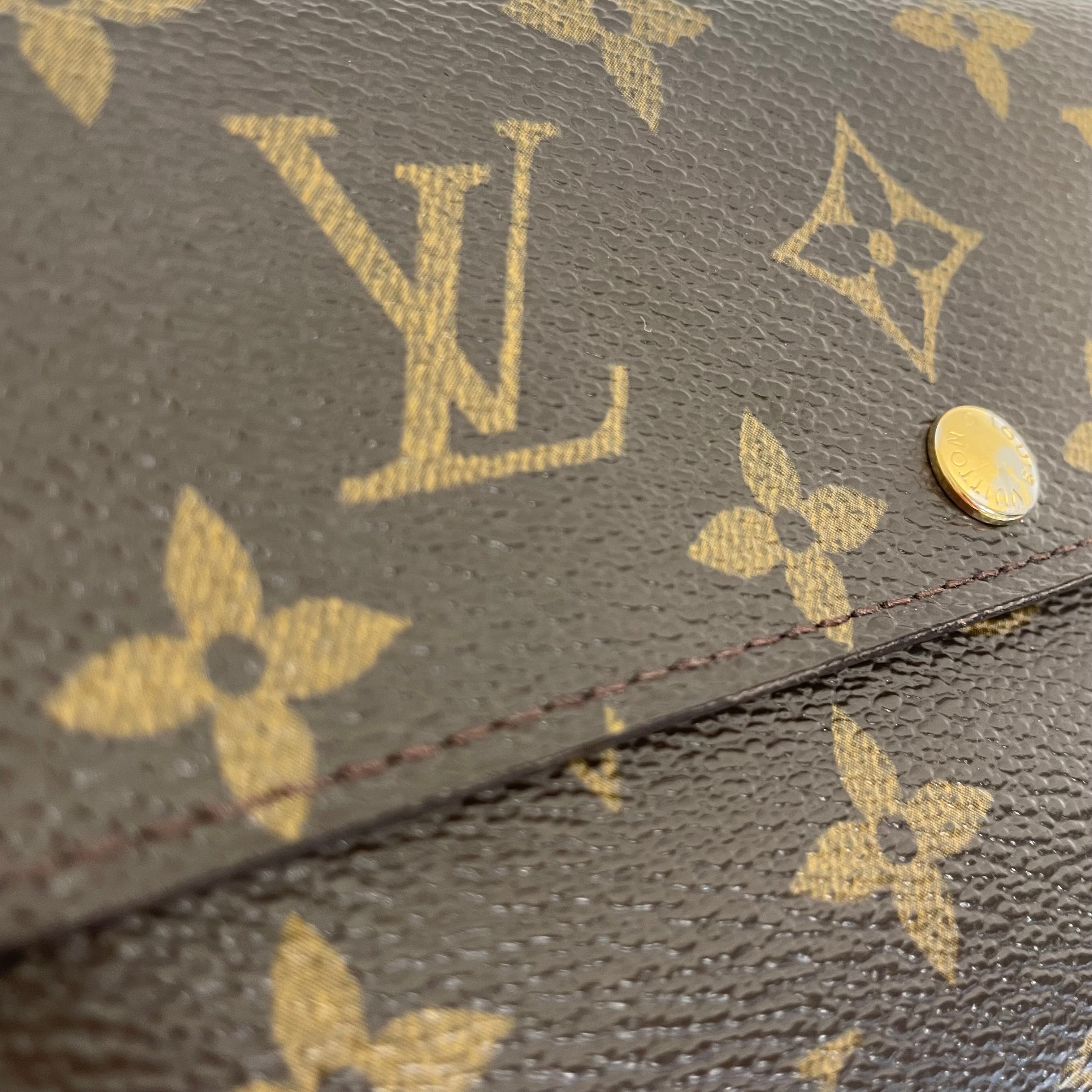 LOUIS VUITTON/Long Wallet/Monogram/Leather/BRW/CT1006 view 6