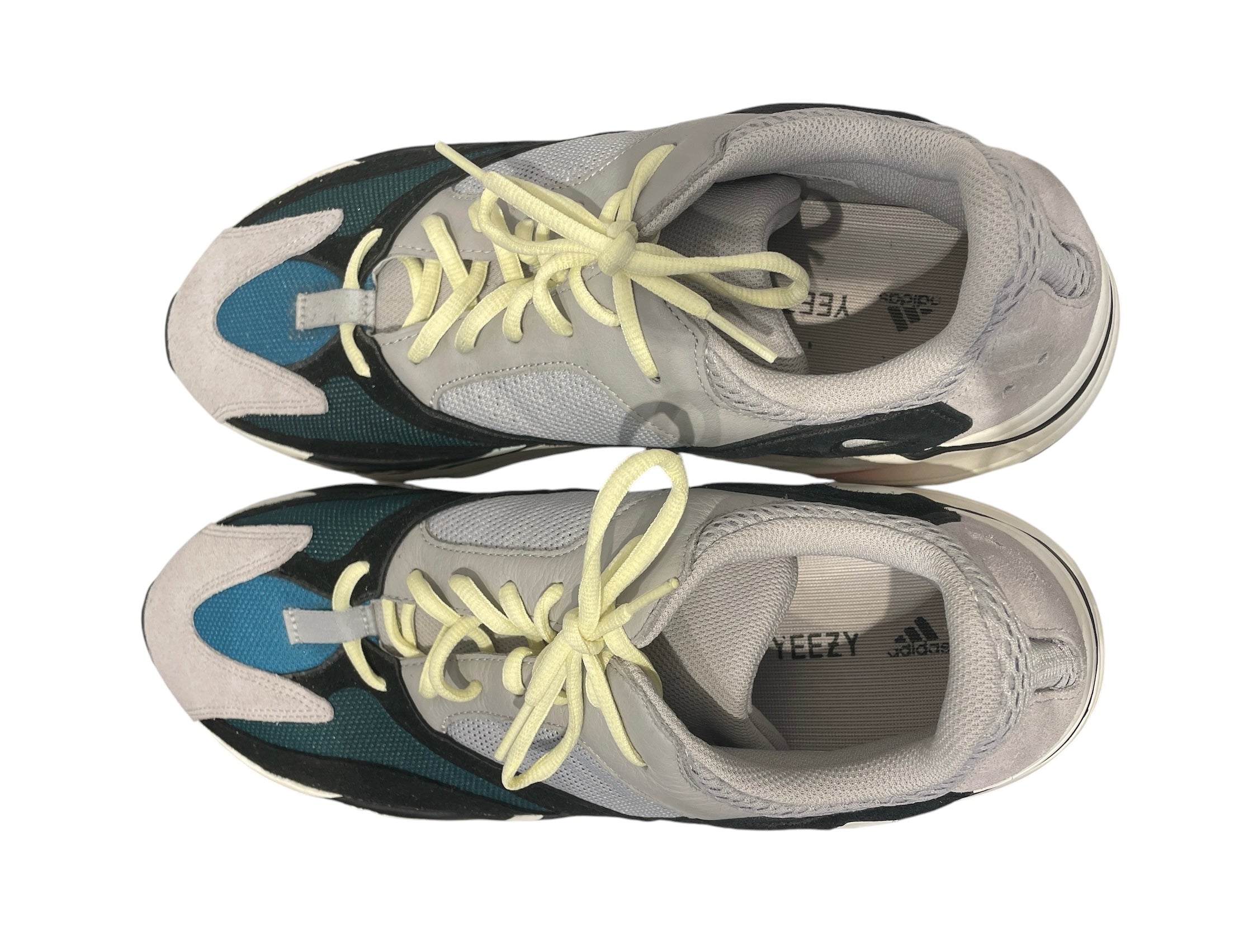 adidas/YEEZY/Low-Sneakers/US 14/All Over Print/Cotton/GRY/700 V1 ORIG WAVE RUNNER view 3