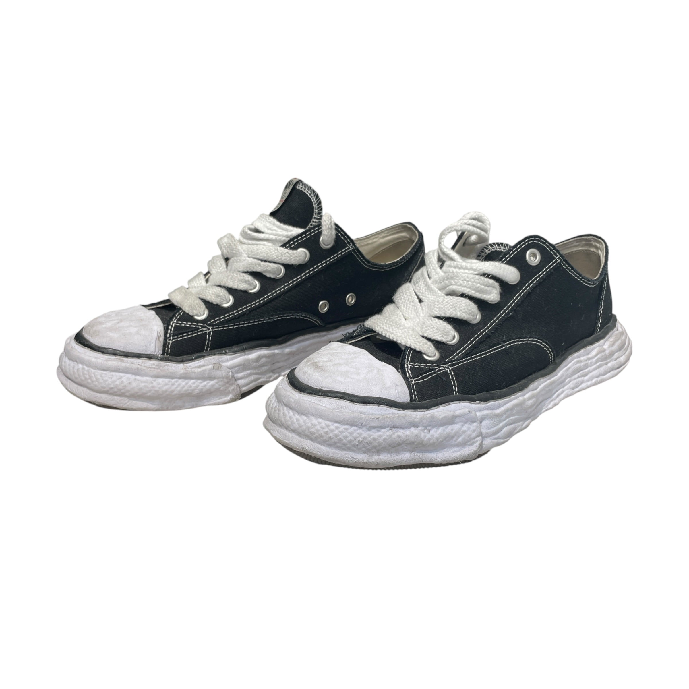 MIHARA YASUHIRO/Low-Sneakers/EU 45/Cotton/BLK/peterson 23 view 3