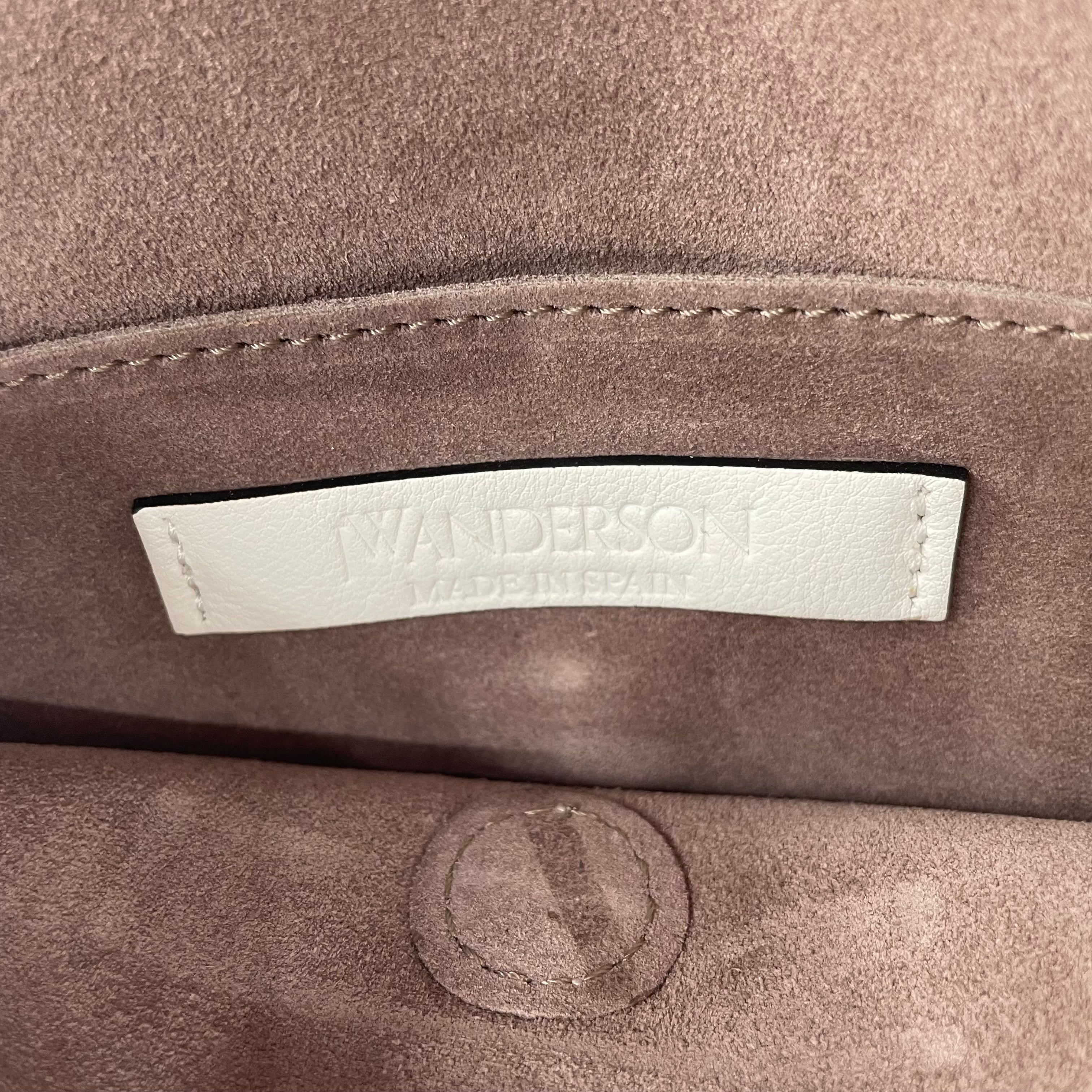 JW ANDERSON(J.W.ANDERSON)/Cross Body Bag/Leather/WHT/BLU WHT RIBBON GOLD CHAIN view 3