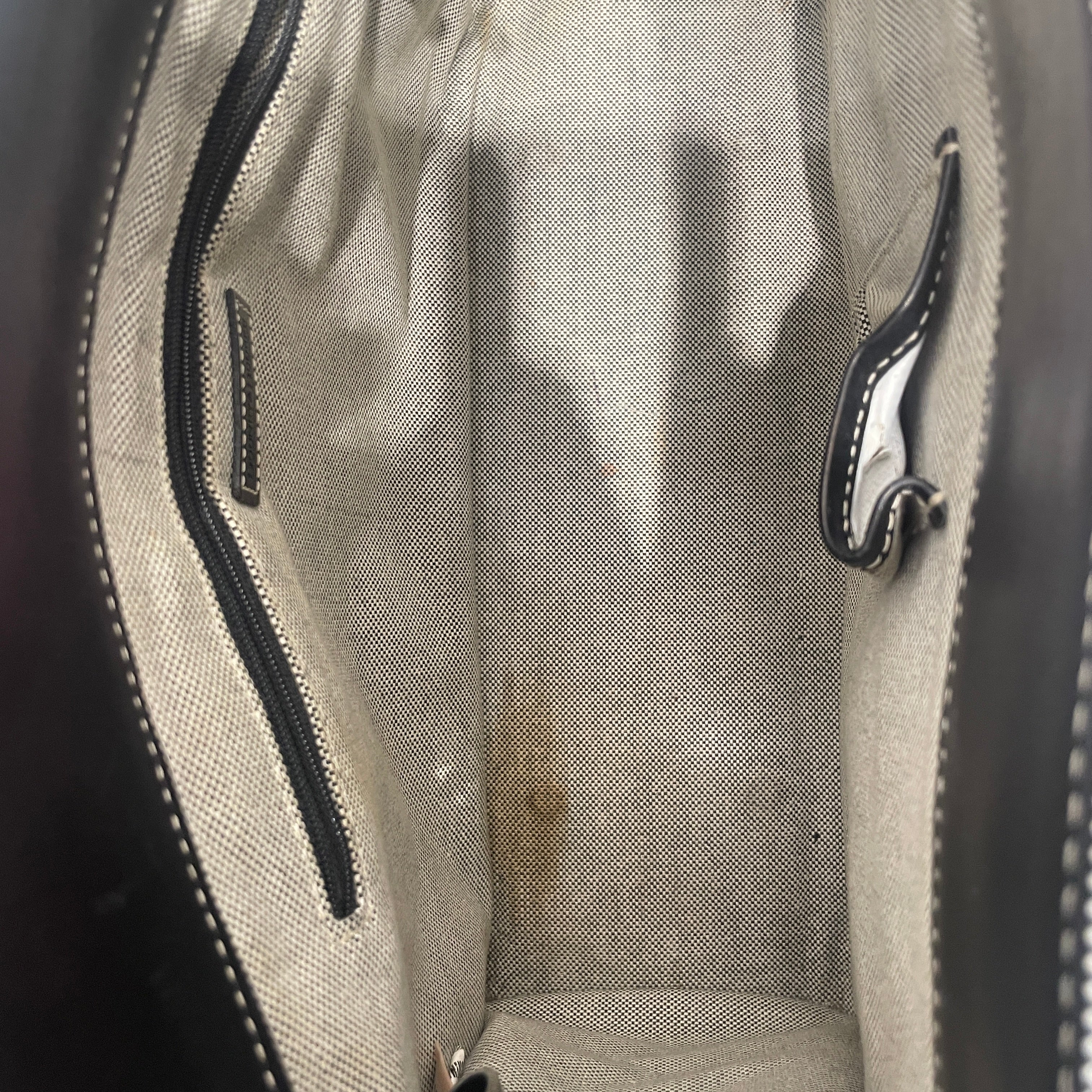 Dooney & Bourke/Hand Bag/Cotton/GRY/TOP view 5