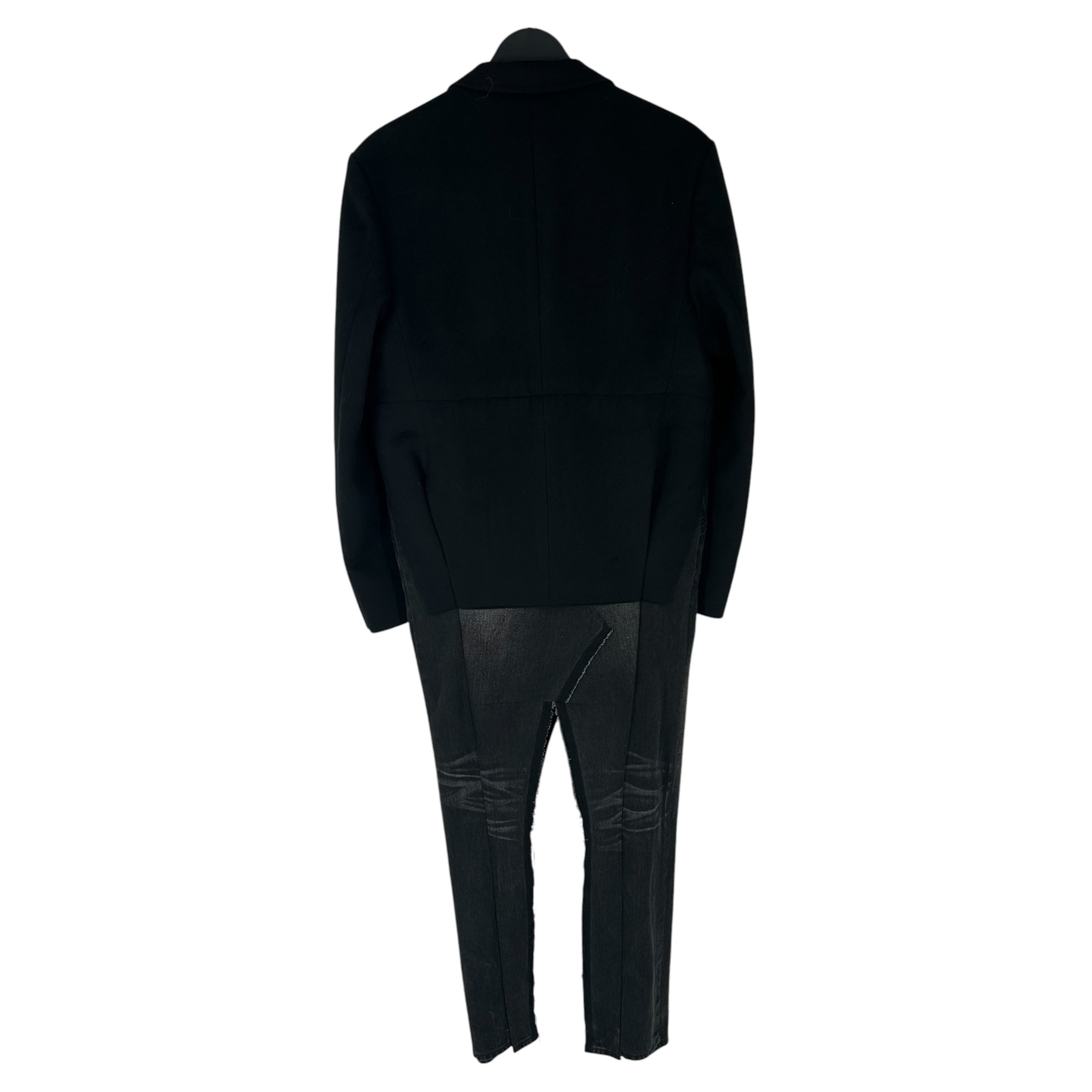 JUNYA WATANABE COMME des GARCONS/Levis CALIFORNIA/Trench Coat/L/Wool/BLK/JL-C101 MIXED MEDIA view 2