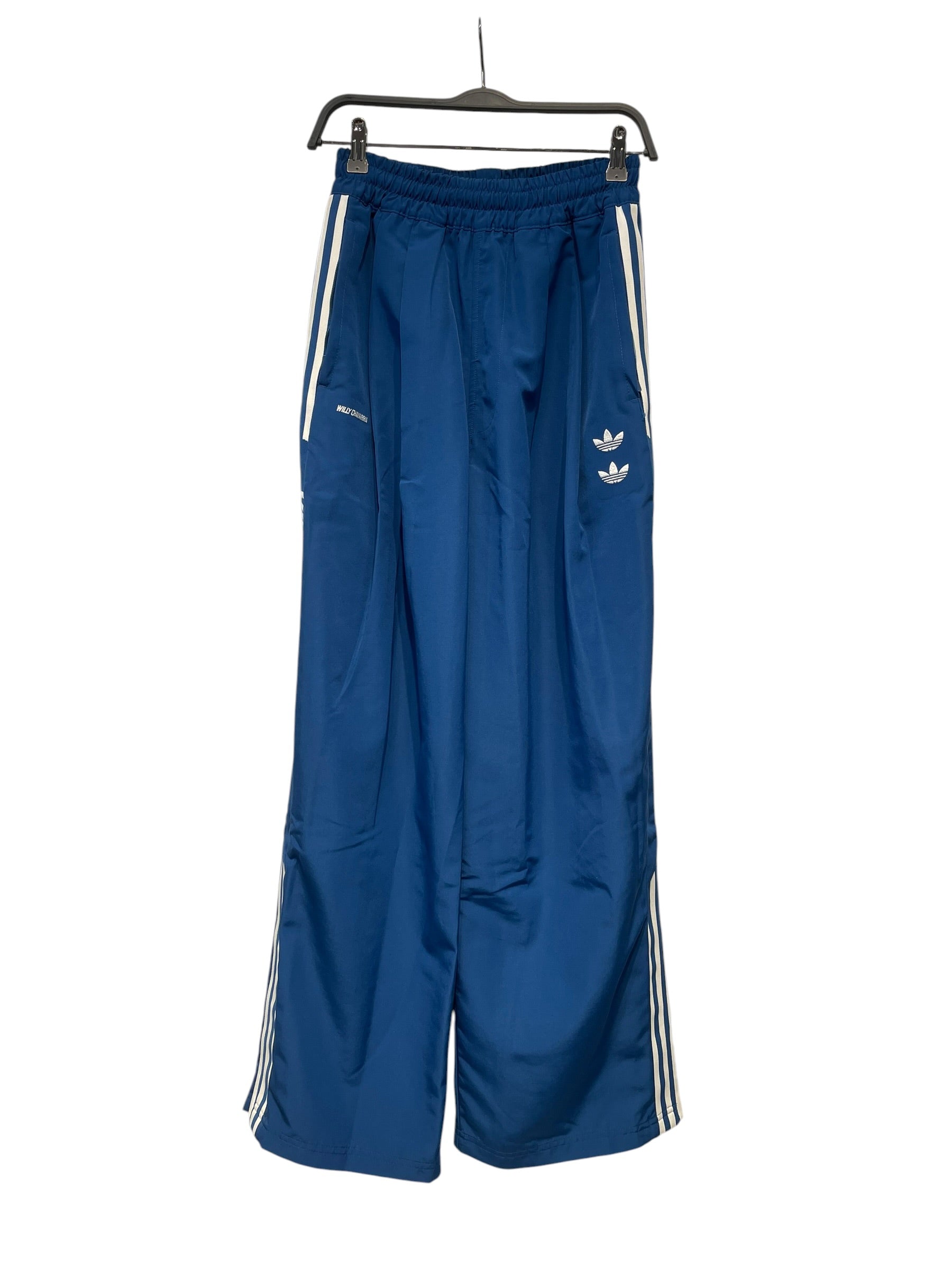 adidas/WILLY CHAVARRIA/Pants/XXS/Polyester/BLU/PLEATED TRACK BOTTOMS view 2