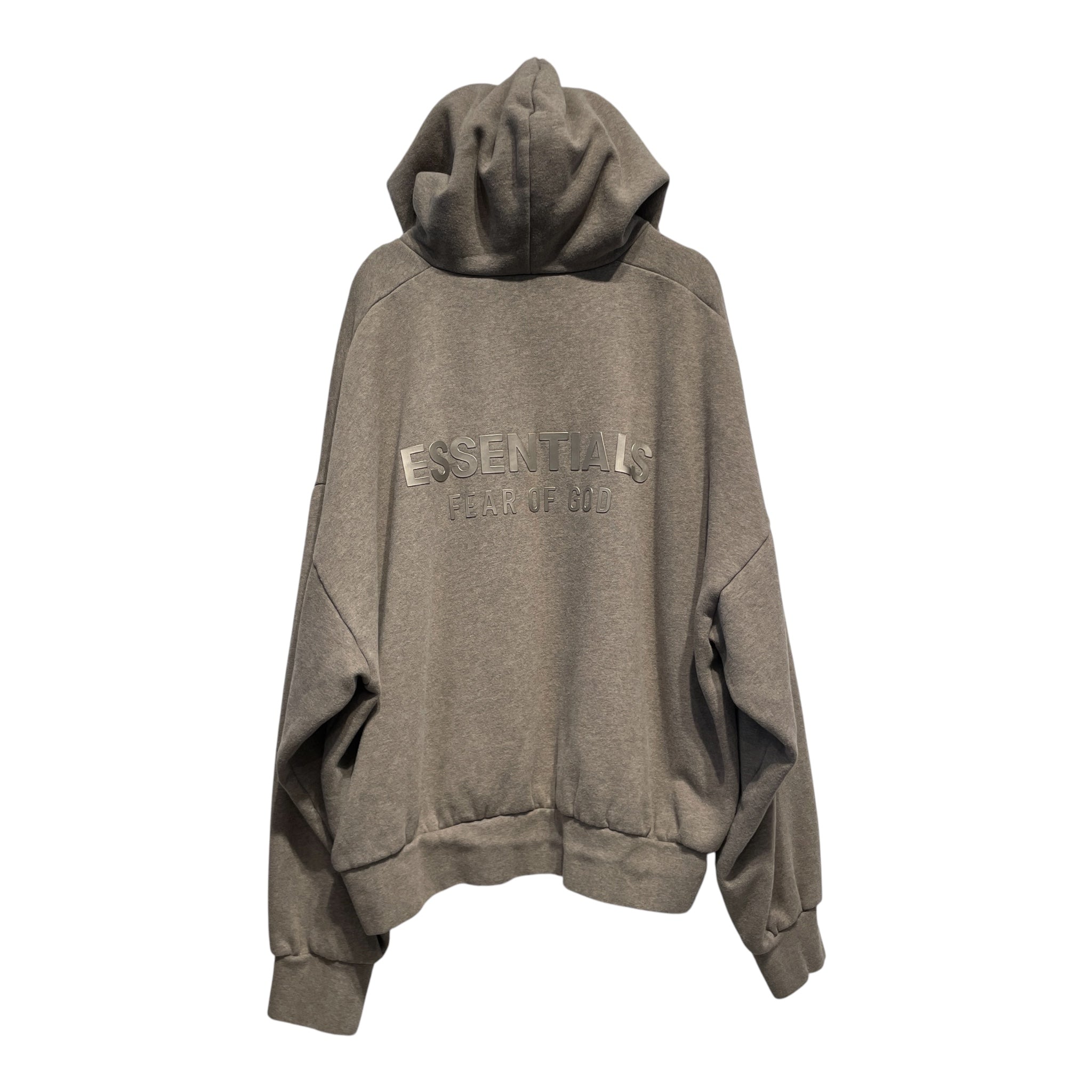 FOG ESSENTIALS/Hoodie/XXL/Cotton/GRY/RUBBERLOGO view 2