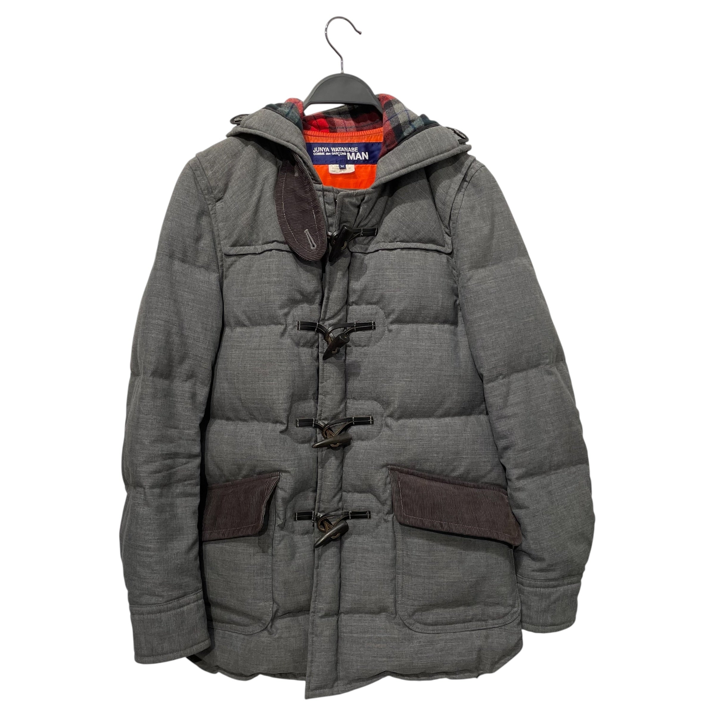 JUNYA WATANABE COMME des GARCONS MAN/Puffer Jkt/M/Polyester/GRY/Puffer Coat view 1