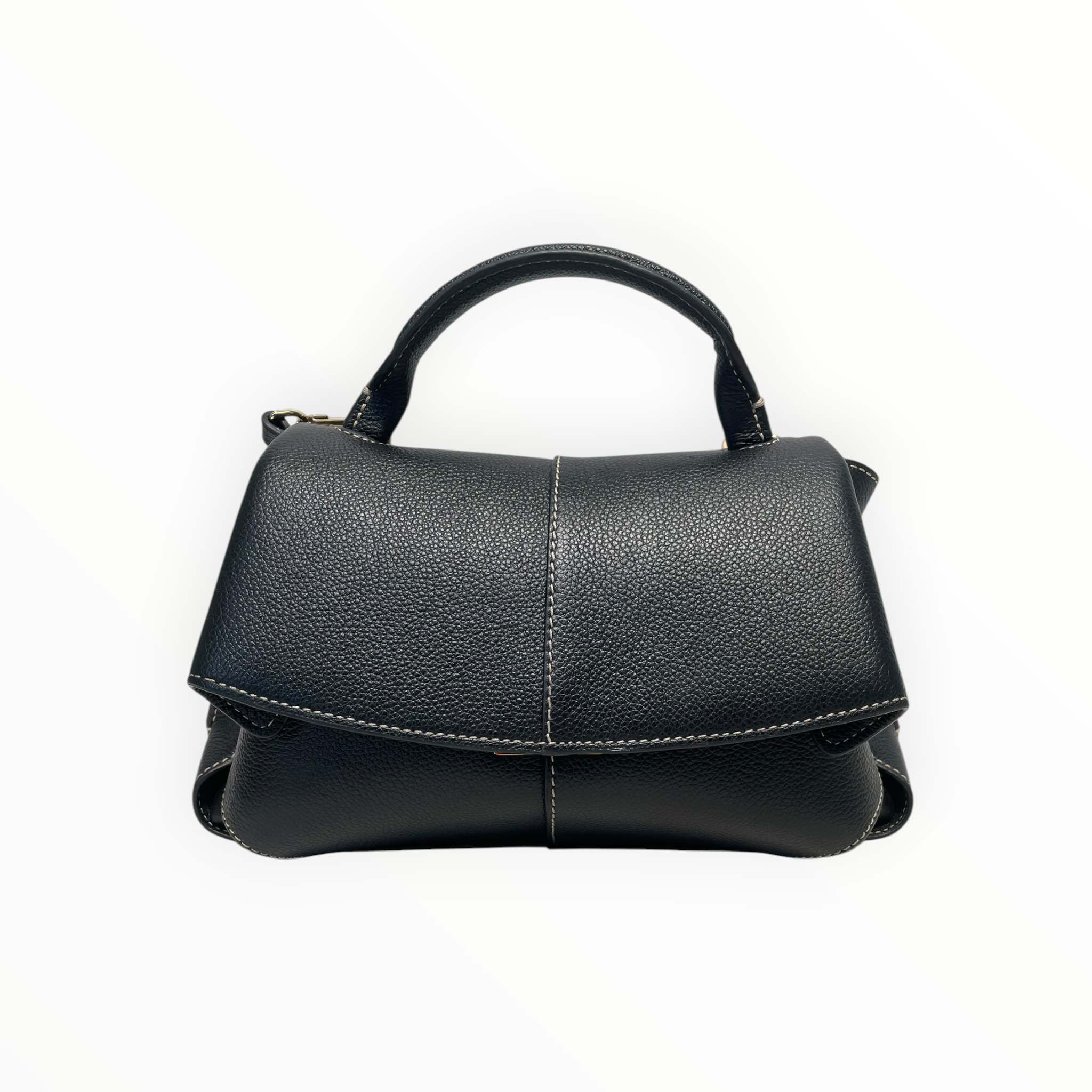 POLENE/Hand Bag/BLK/LIGHT COLOR TRIM view 1