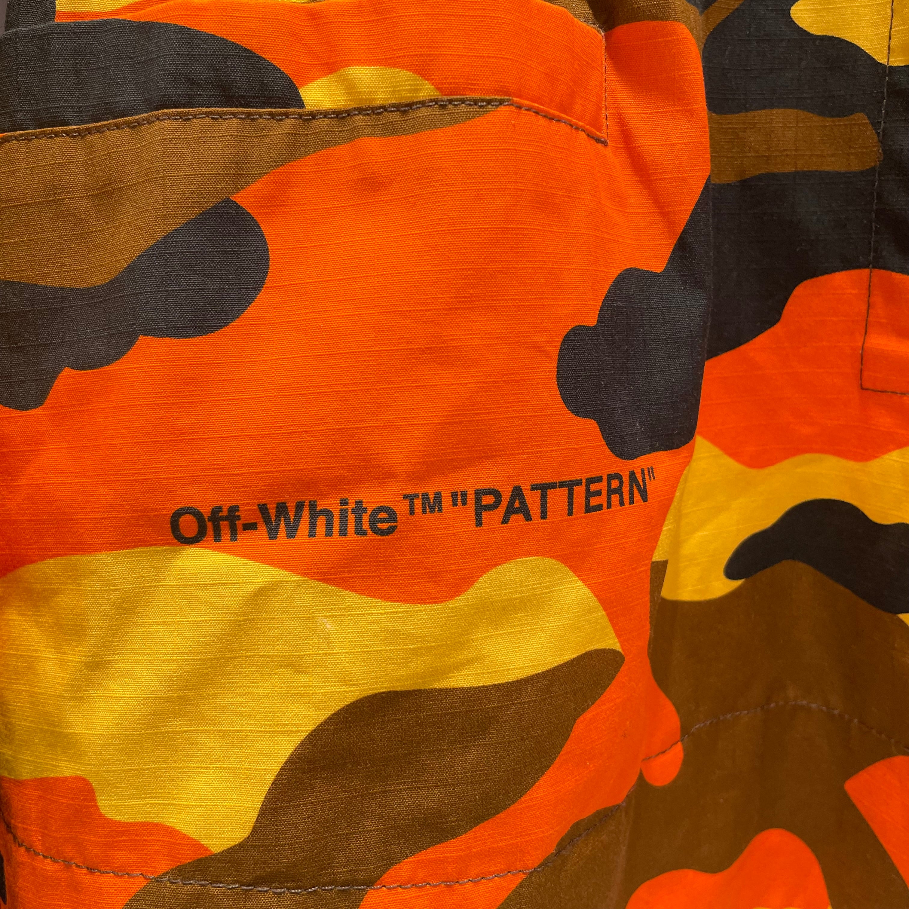 OFF-WHITE/Jacket/Cotton/MLT/OFF WHITE CAMO view 3