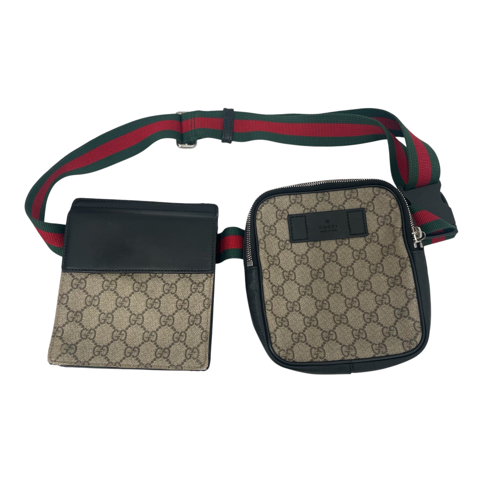 GUCCI/Fanny Pack/Monogram/Leather/BLK/450936493075 view 1