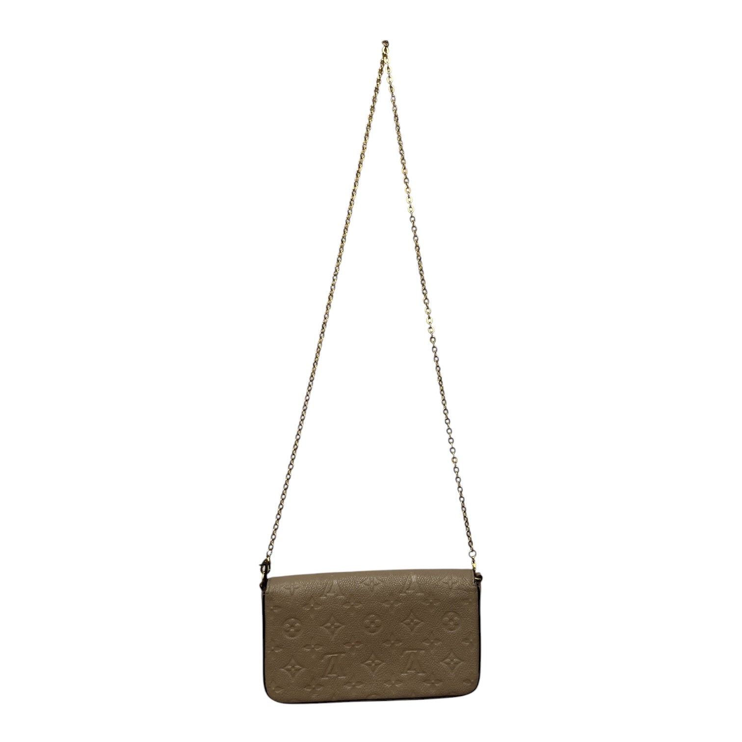 LOUIS VUITTON/Pouch/Leather/BEG/pouchette felicie view 2