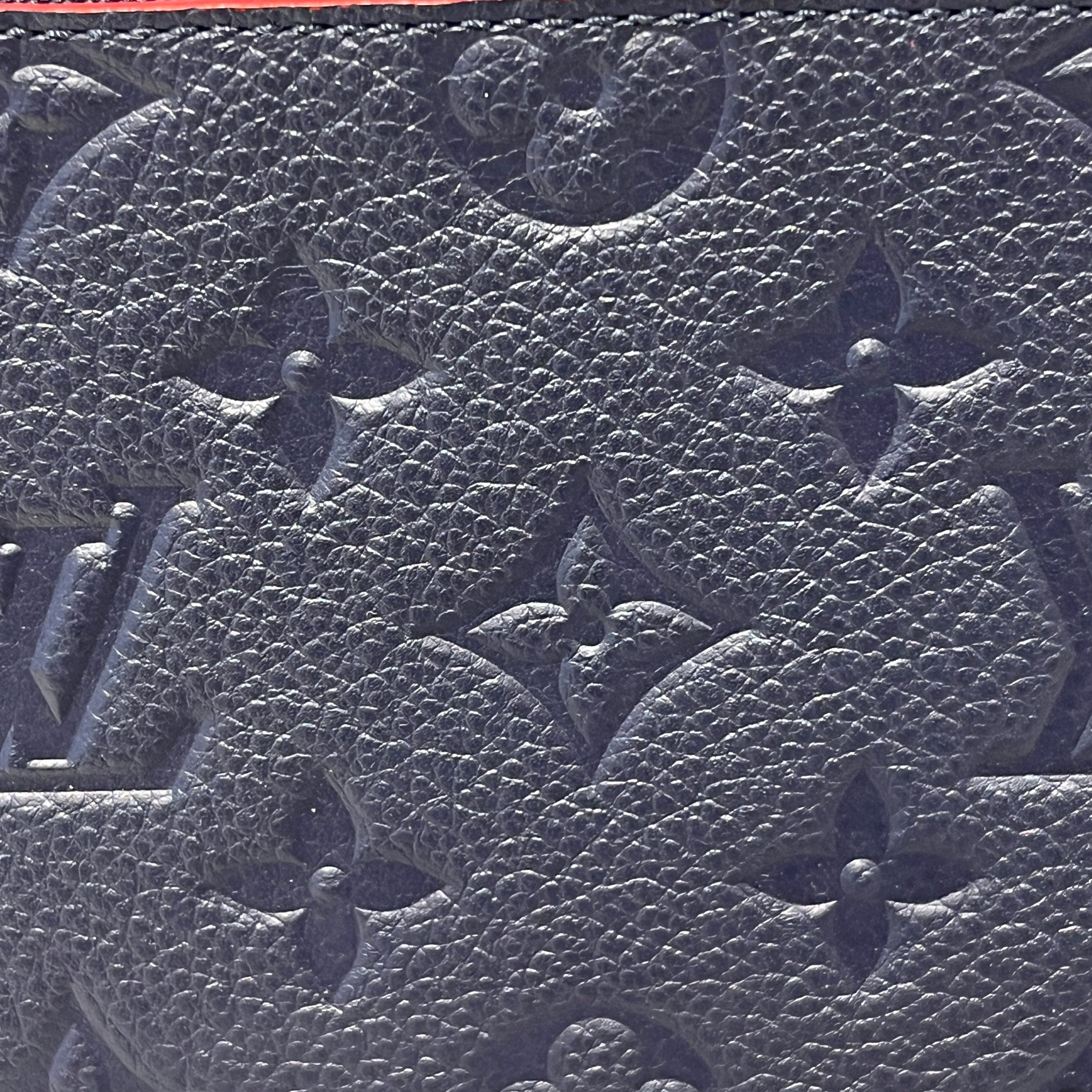 LOUIS VUITTON/Wallet/Leather/NVY/Monogram Empreinte Felicie view 4