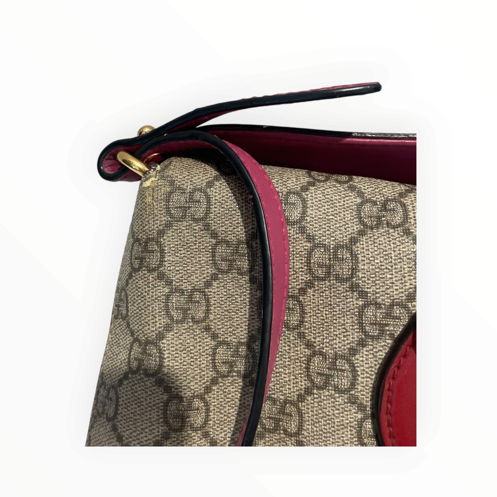 GUCCI/Hand Bag/Leather/BEG/Supreme Canvas view 10