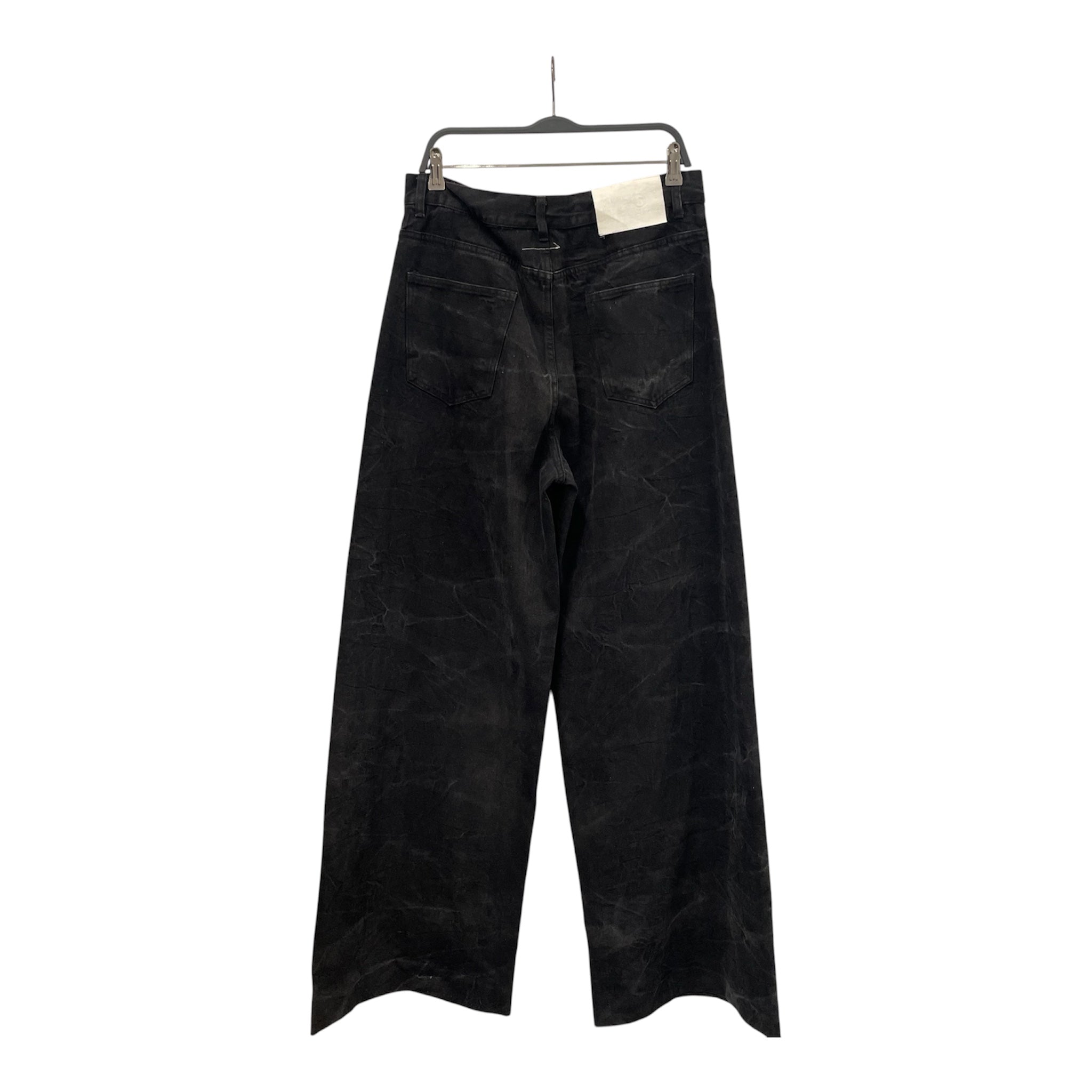 MM6/Pants/31/Denim/BLK/BLK FADED WIDE LEG view 2