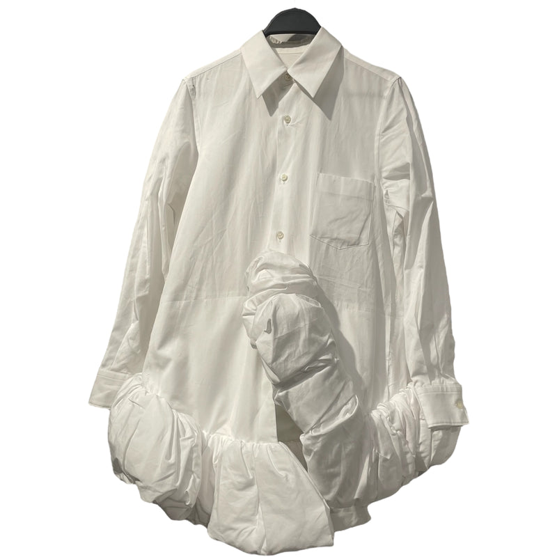 COMME des GARCONS/LS Shirt/XS/White/Cotton/GH-B016