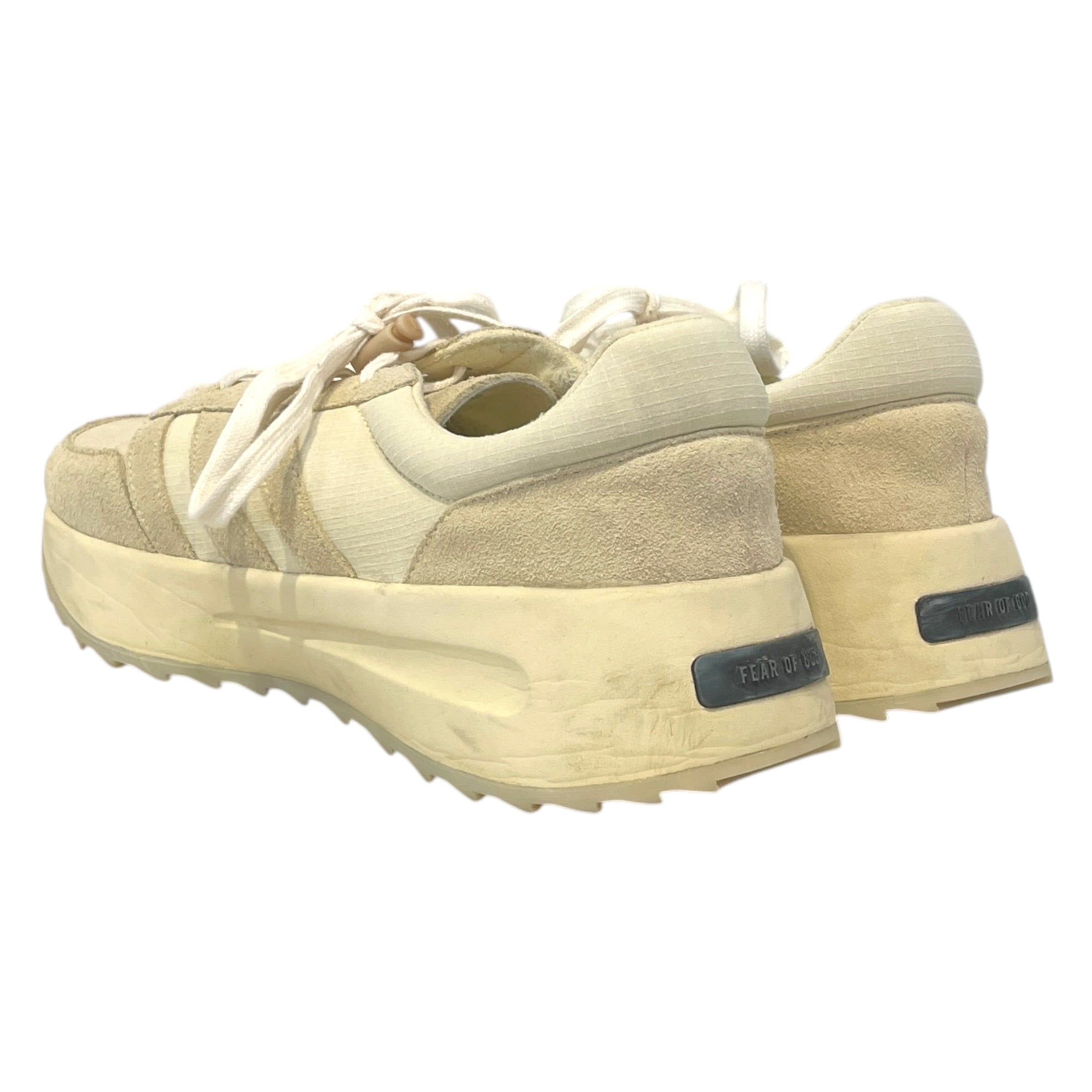 FEAR OF GOD/adidas/Low-Sneakers/US 9.5/CRM/Los Angeles Athletics view 4