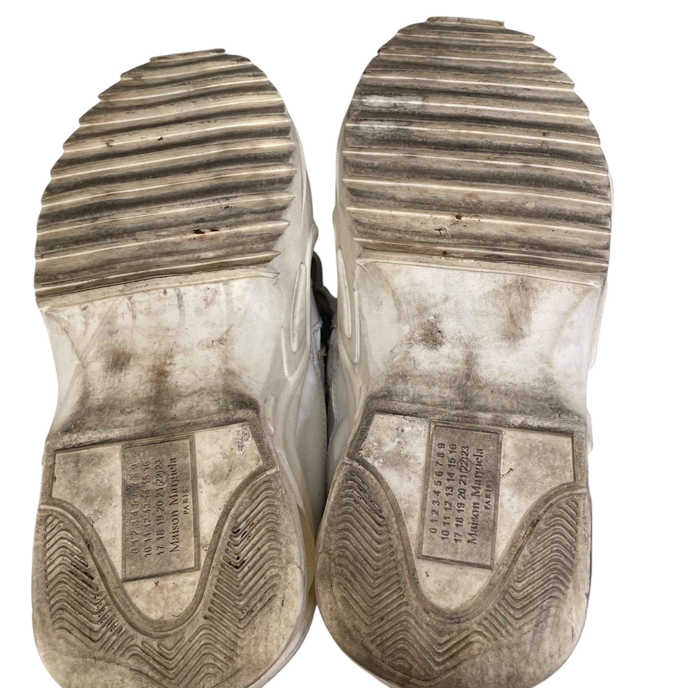 Maison Margiela/Low-Sneakers/EU 40/Cotton/WHT/RETRO FIT HIGH CHUNKY view 7