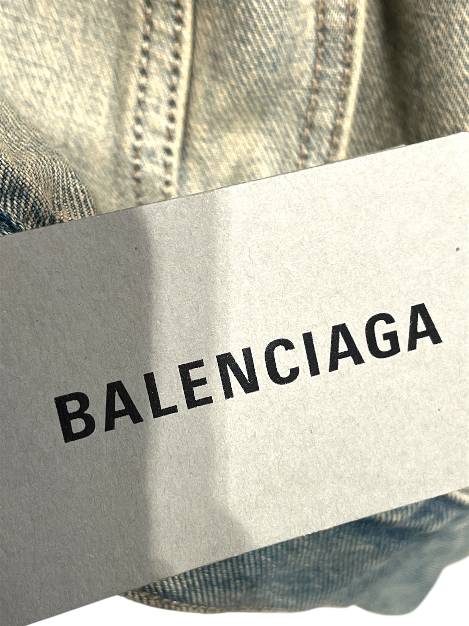 BALENCIAGA/Denim Jkt/L/Denim/BLU/ view 6