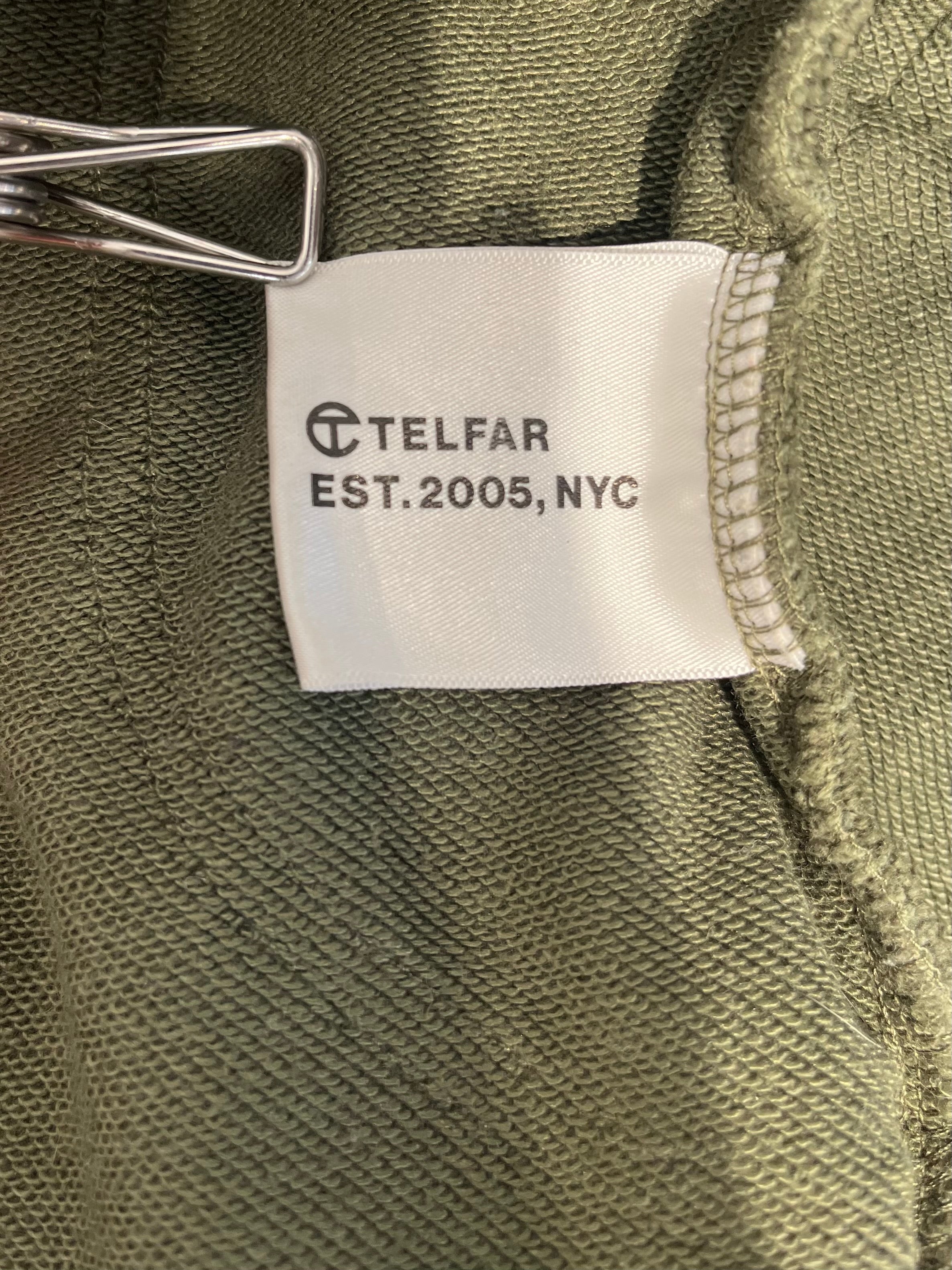 Telfar/Hoodie/Graphic/Cotton/GRN/PATCHWORK ZIP UP view 4