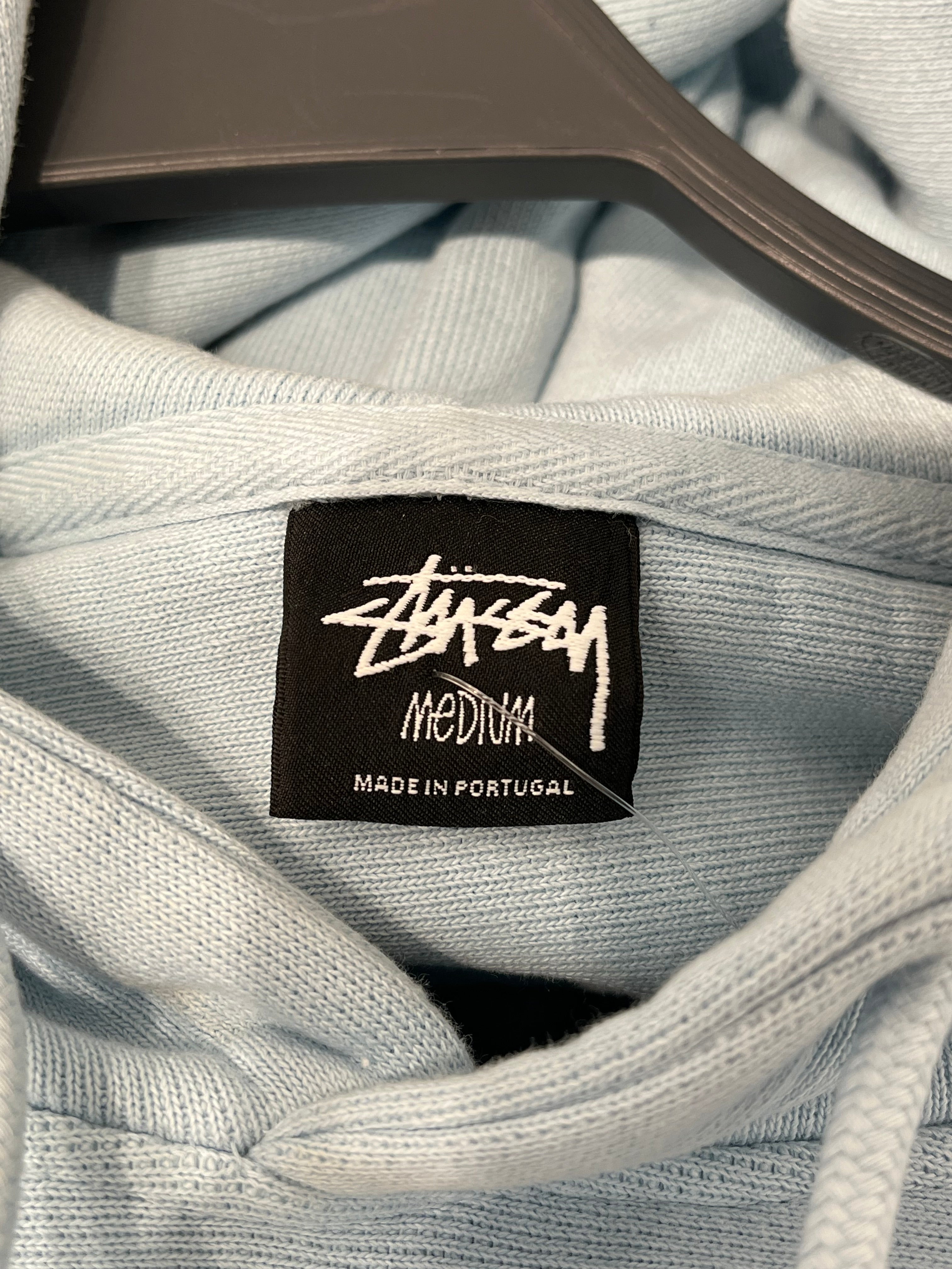 STUSSY/Hoodie/M/Cotton/BLU/SKY BLUE NY EXCLUSIVE HOODIE view 3