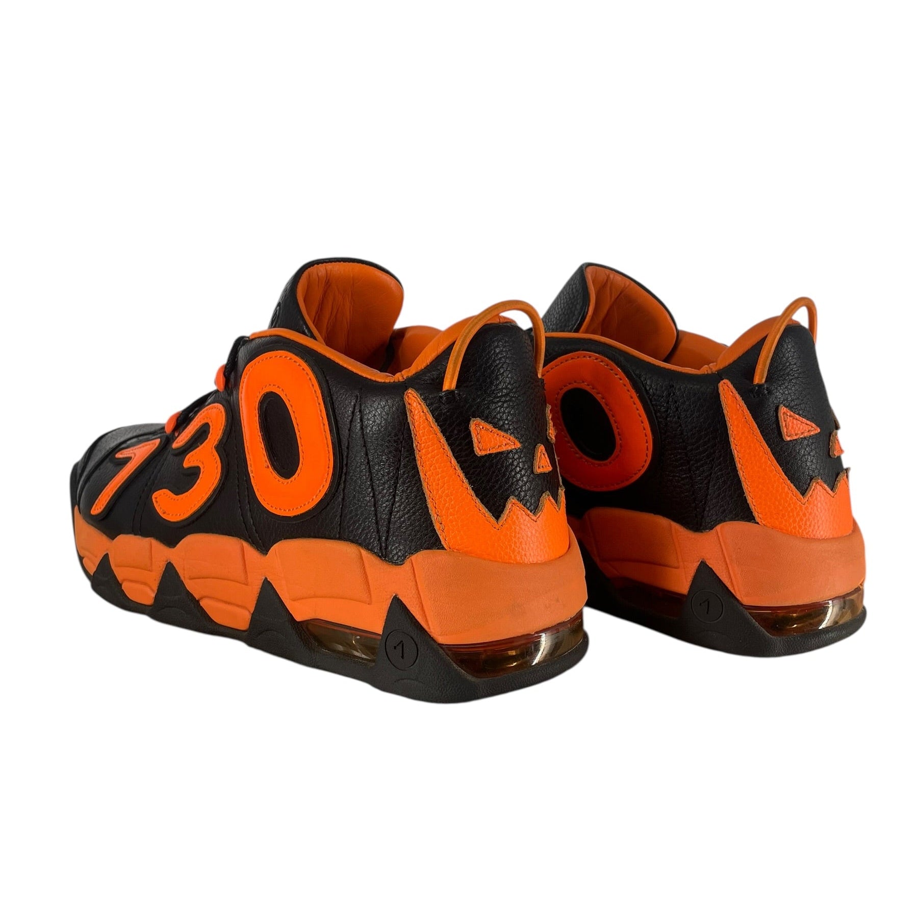 ASSPIZZA/Hi-Sneakers/US 10/Leather/BLK/ view 2