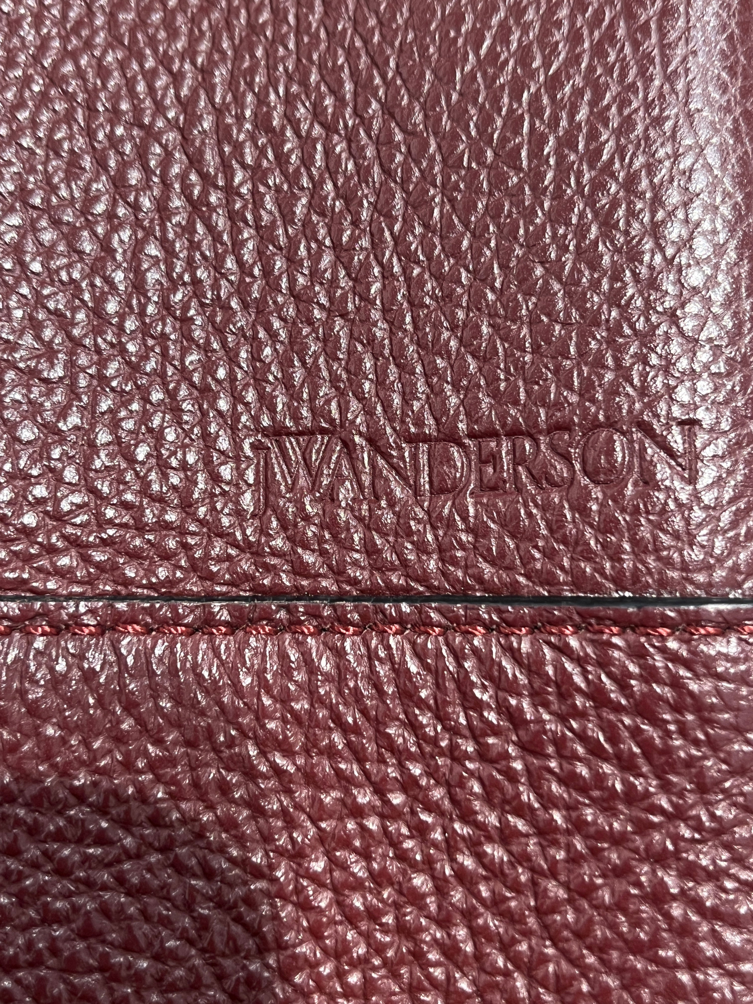 JW ANDERSON(J.W.ANDERSON)/Hand Bag/Leather/RED/corner leather bucket bag view 5