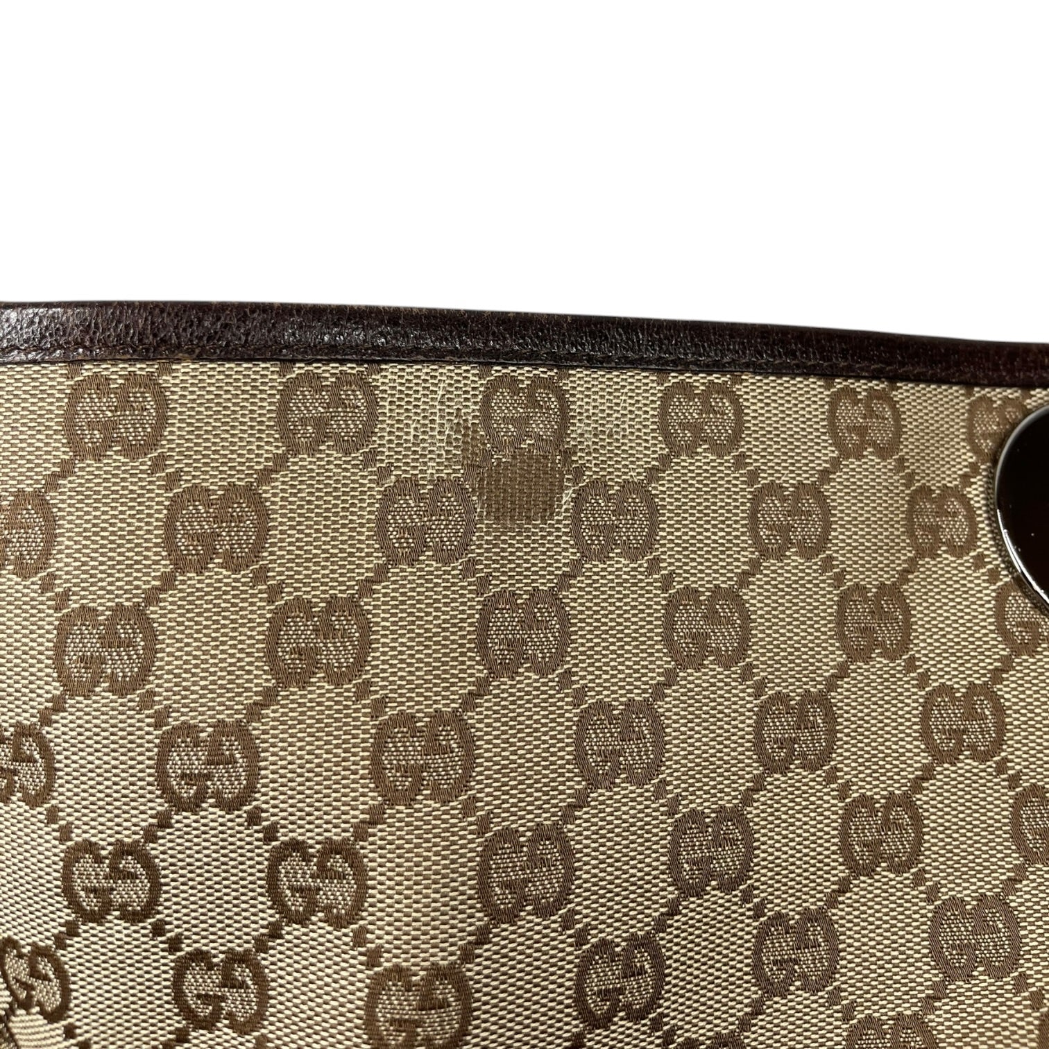 GUCCI/Cross Body Bag/Monogram/KHK/Eclipse Canvas view 6