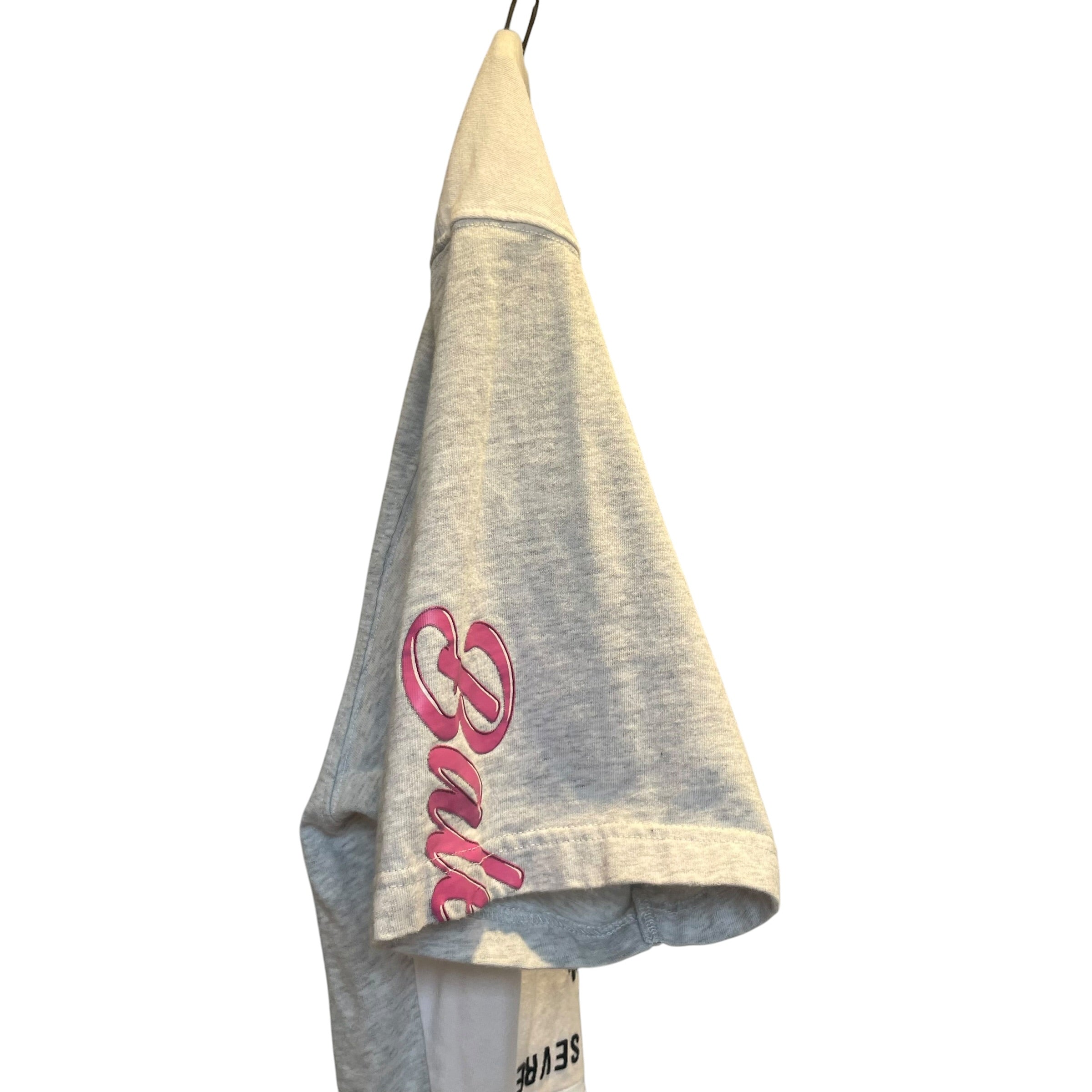 BALENCIAGA/T-Shirt/2/Cotton/WHT/FLAME/UPSIDEDOWN view 3