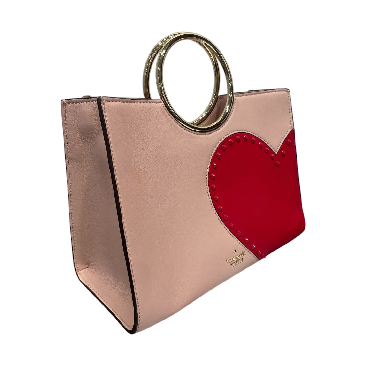 kate spade new york/Bag/Leather/PNK/HEART SAM SATCHEL view 3